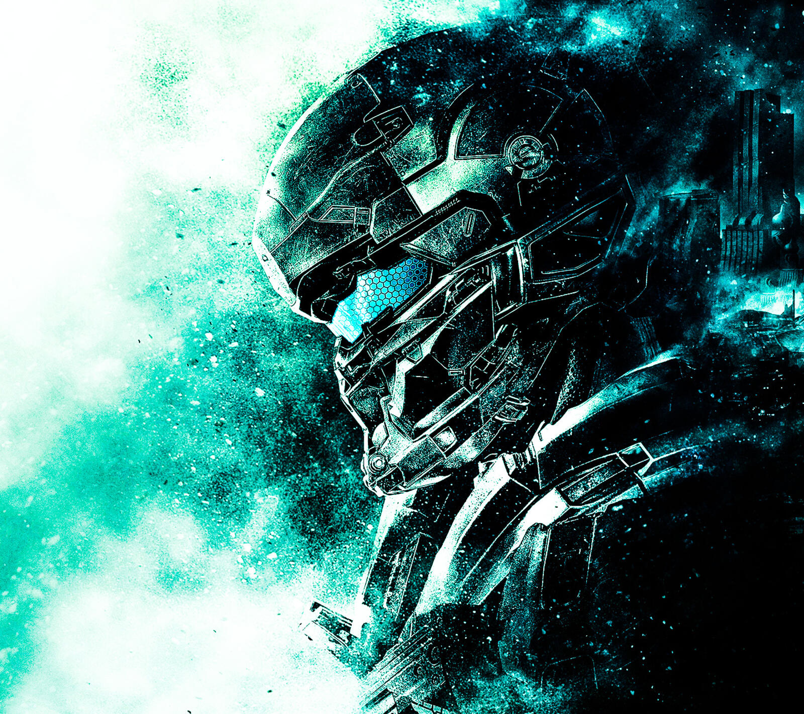 Wallpapers halo science fiction halo 5: the guardians on the desktop