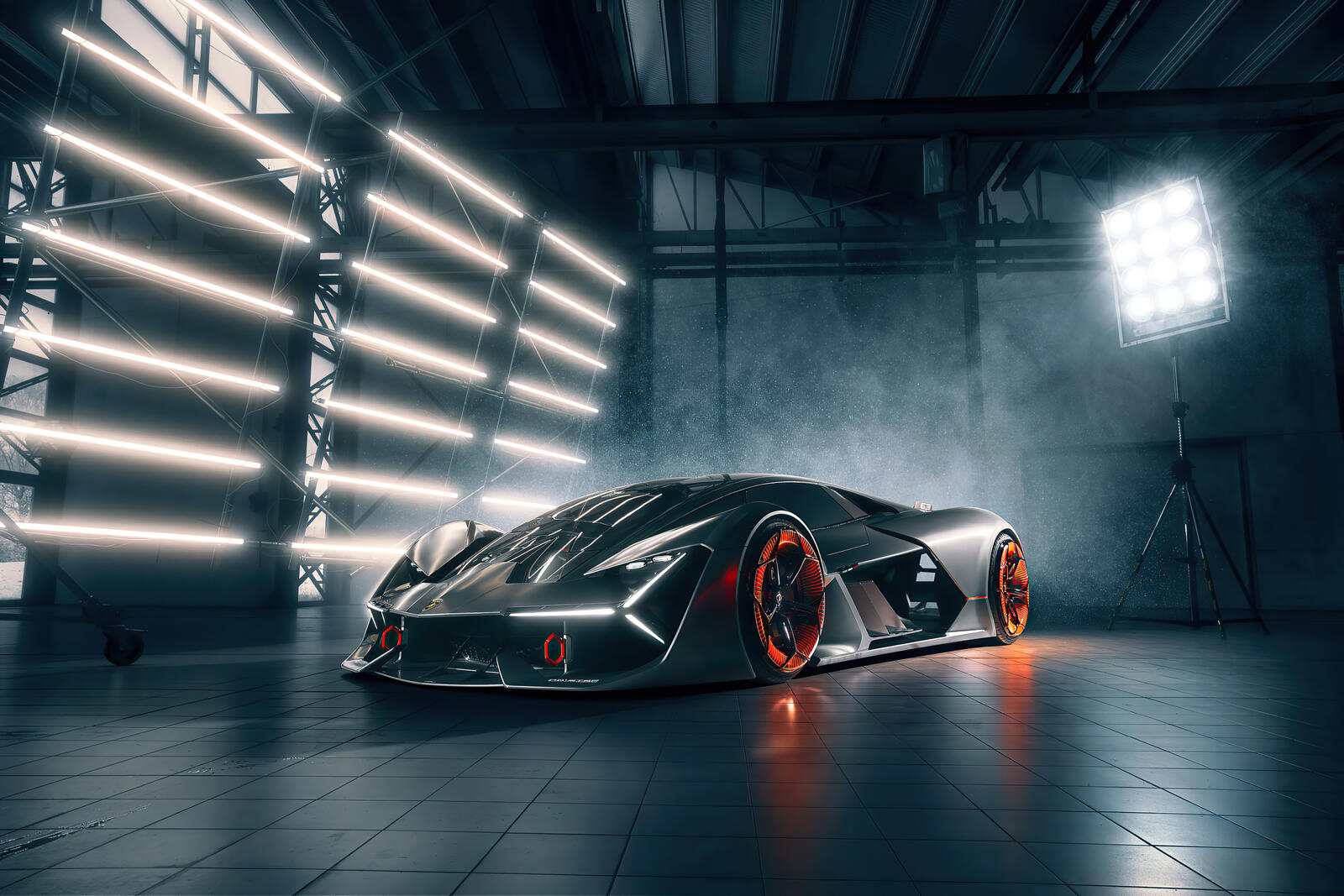 Обои Electric Cars автомобили Concept Cars Lamborghini на рабочий стол