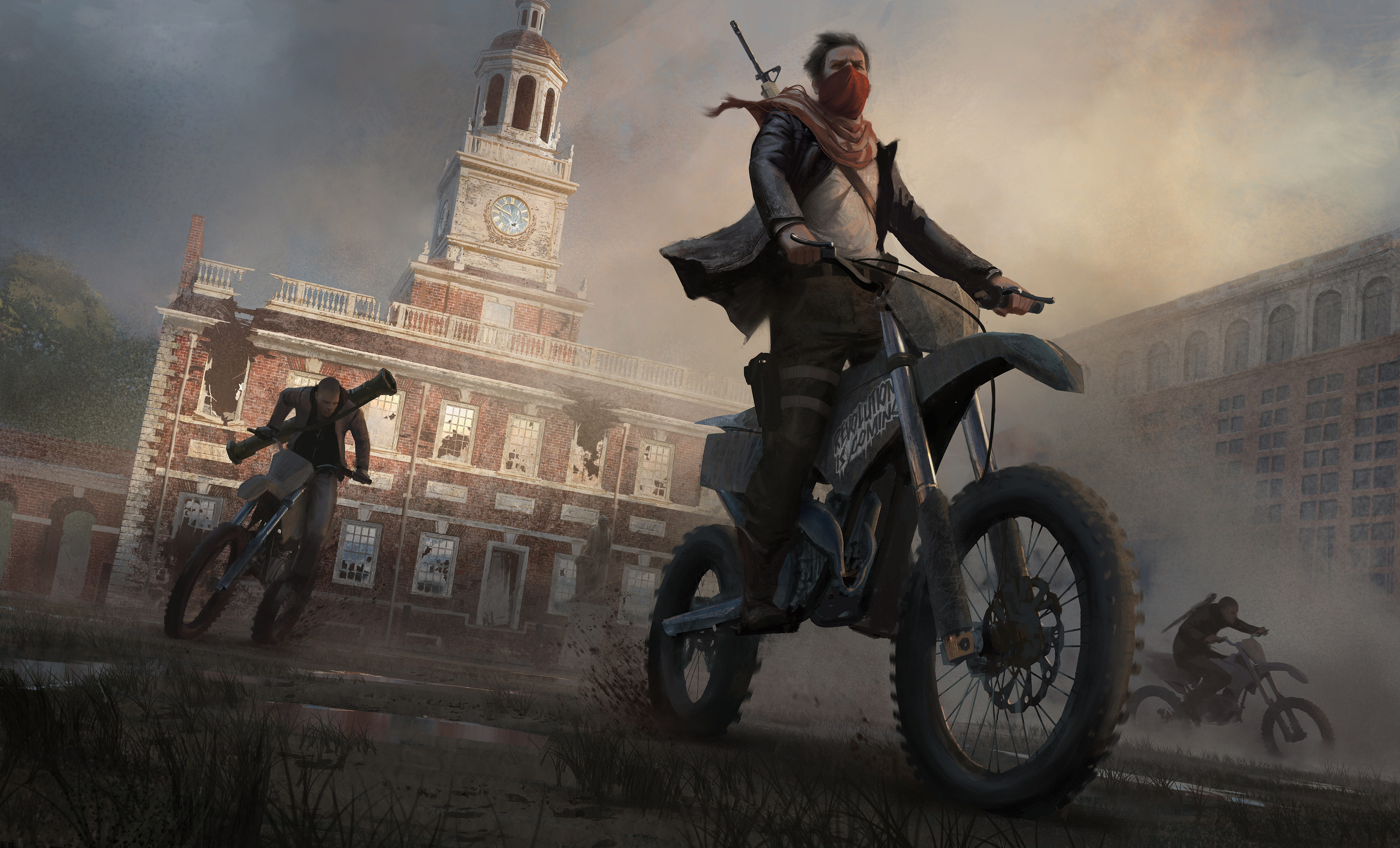 Фото бесплатно homefront the revolution, мотоцикл, игры для Xbox
