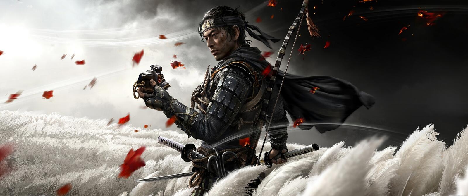 Wallpapers Ghost Of Tsushima games wars on the desktop