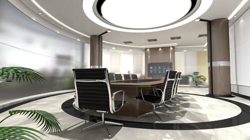 The director`s large office