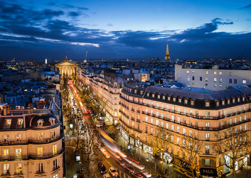 巴黎的夜晚-