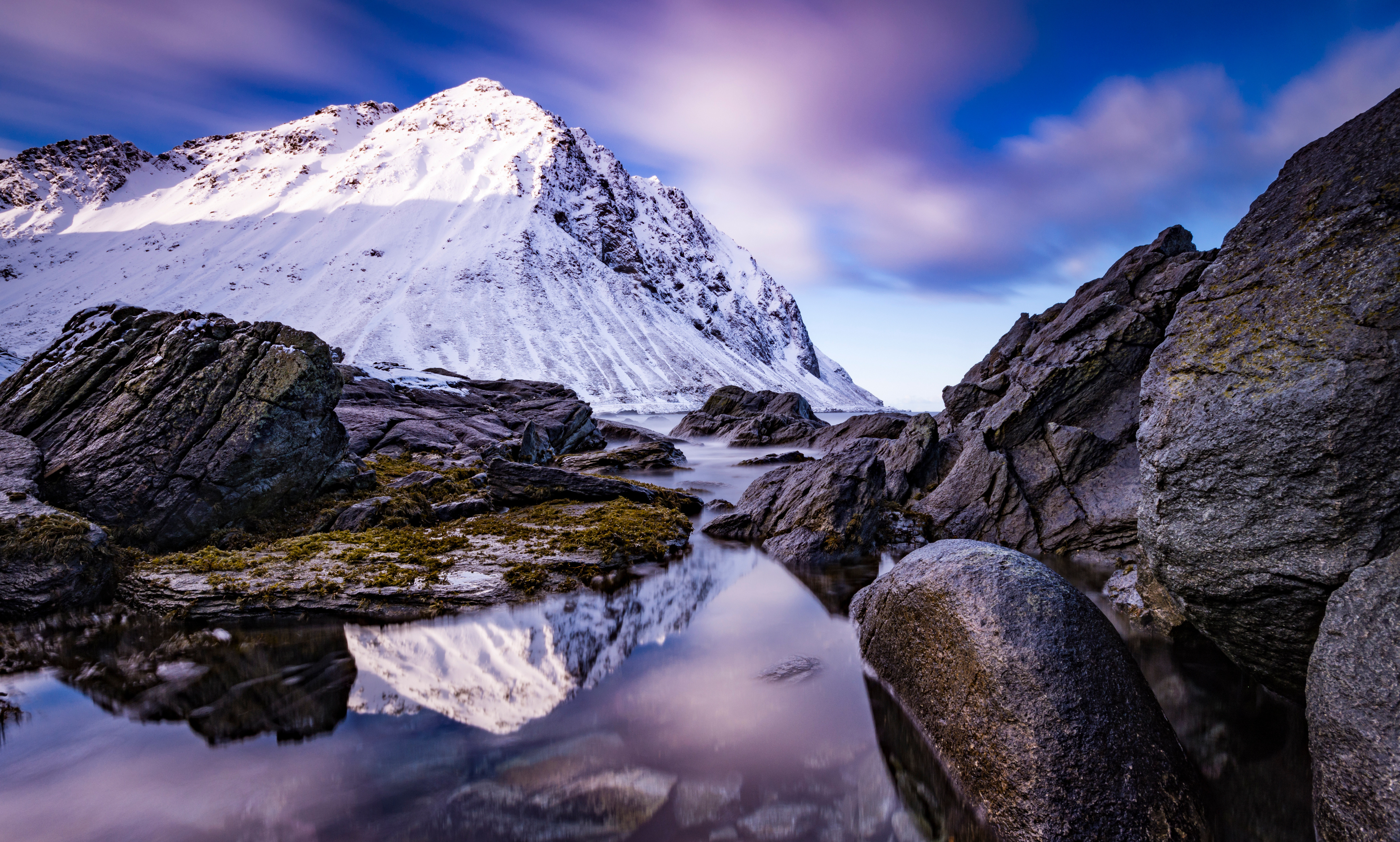 Фото бесплатно природа, камни, горы Норвегии
