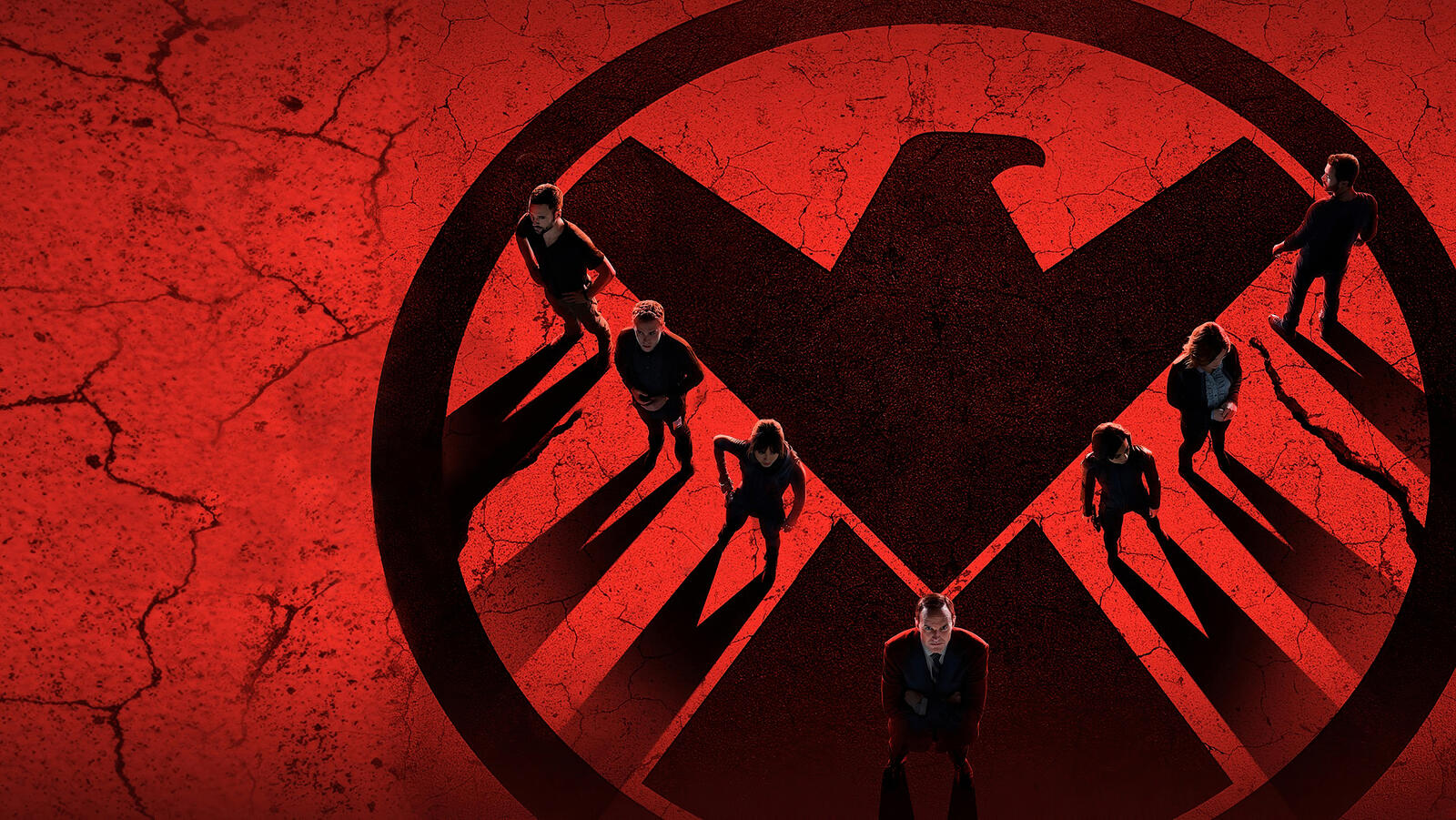 Wallpapers Agents Of Shield TV show view from the top on the desktop