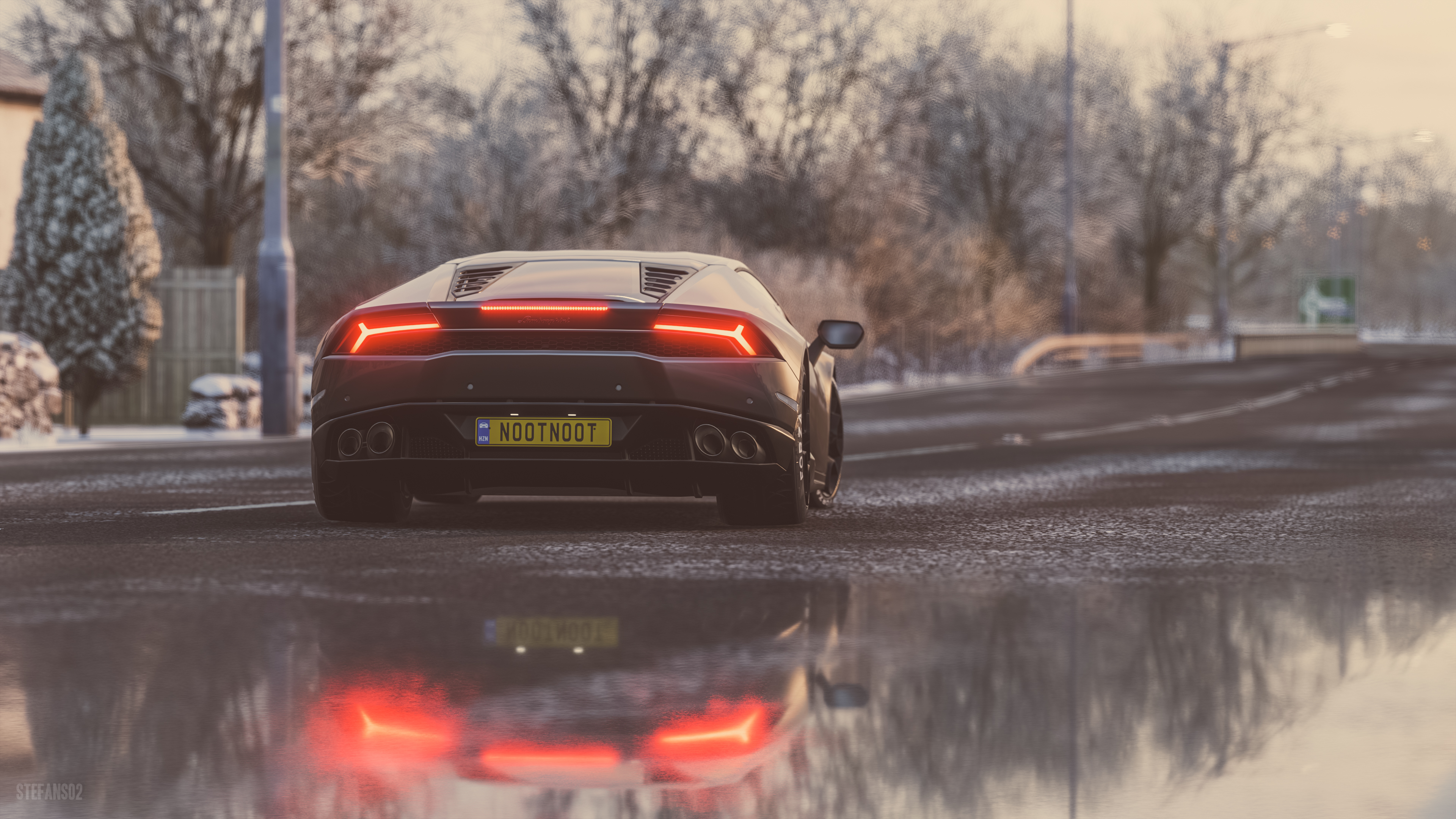 Фото бесплатно Forza Horizon 4, Lamborghini Huracan, Ламборгини