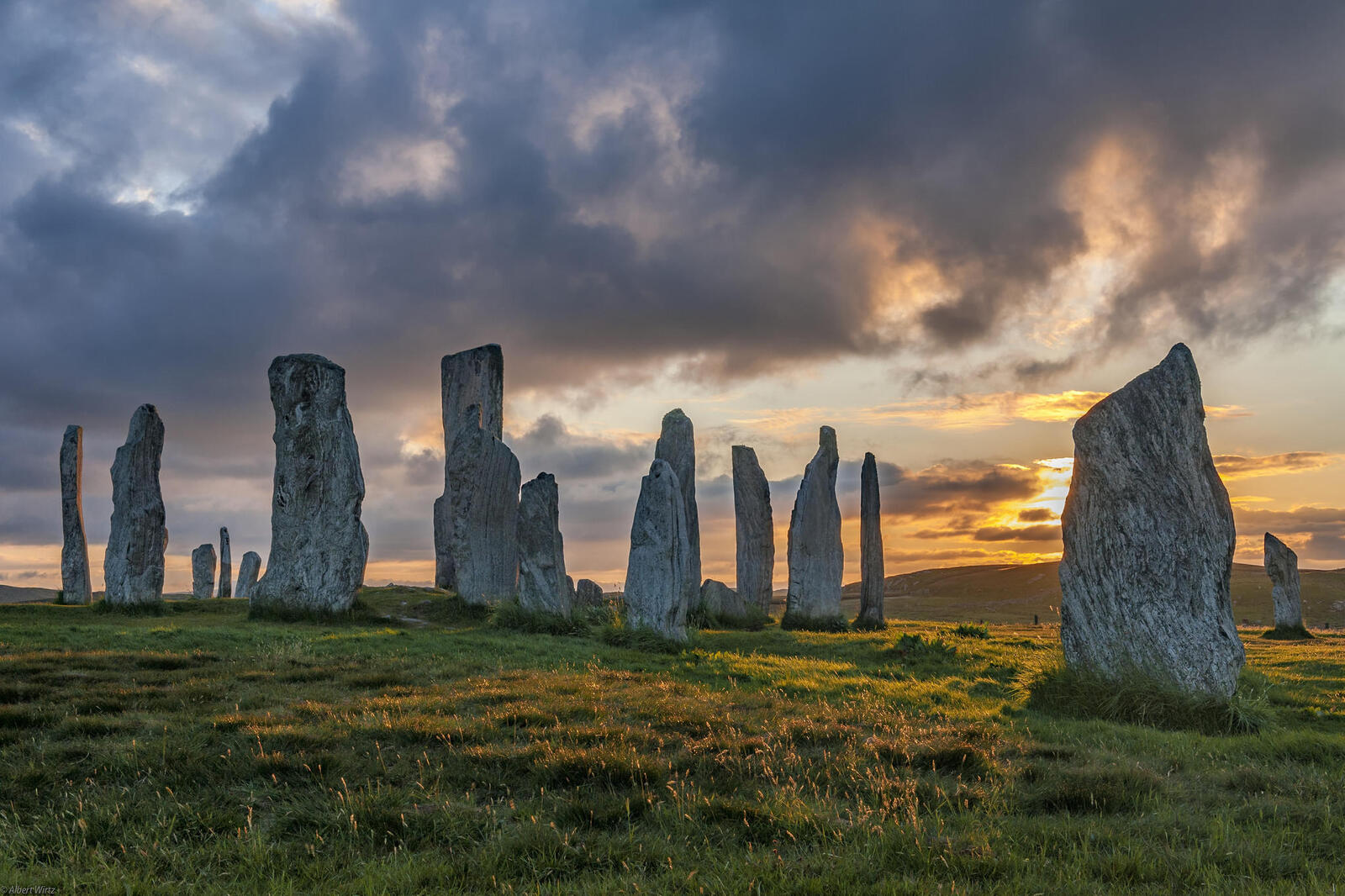 Wallpapers Callanish an ancient cult place Scotland on the desktop