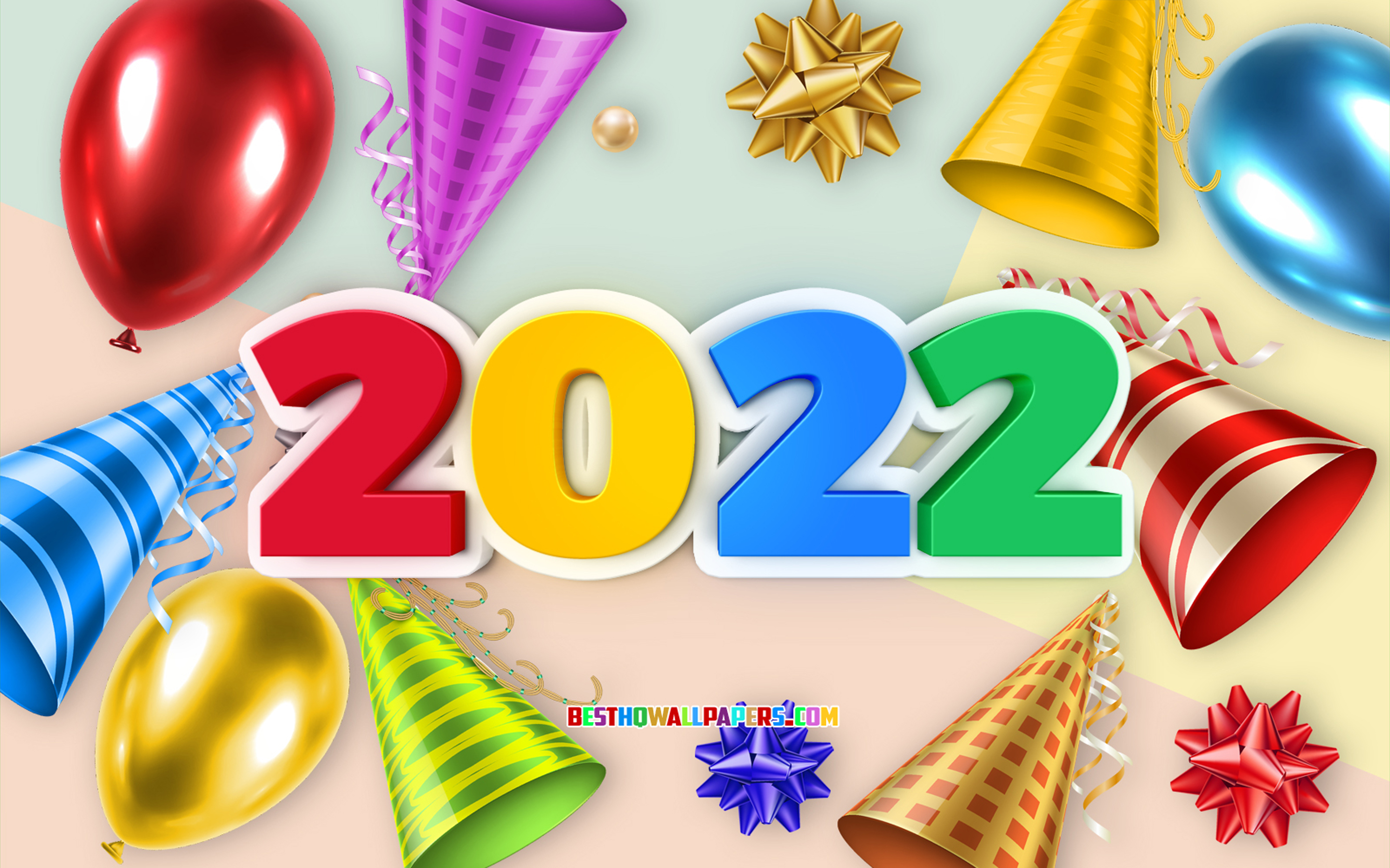 Wallpapers holiday new year 2022 atmosphere on the desktop