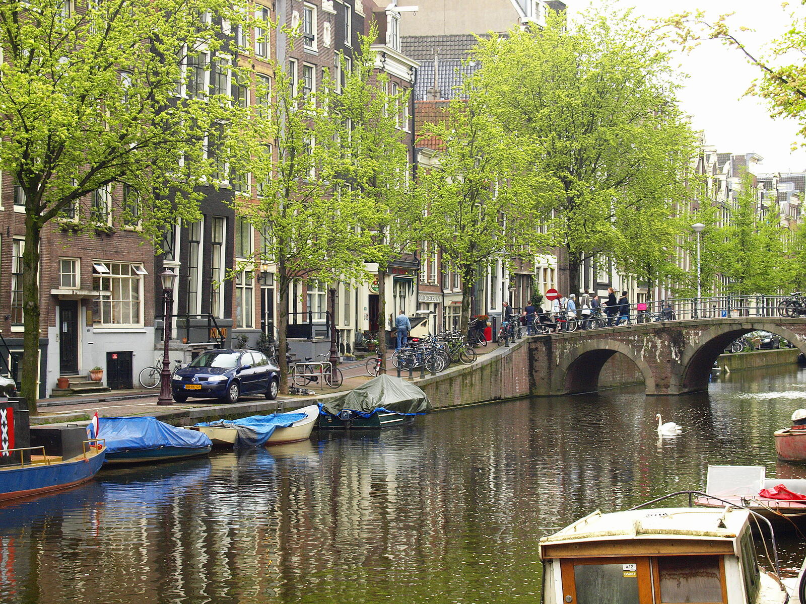 桌面上的壁纸荷兰 河流 阿姆斯特丹