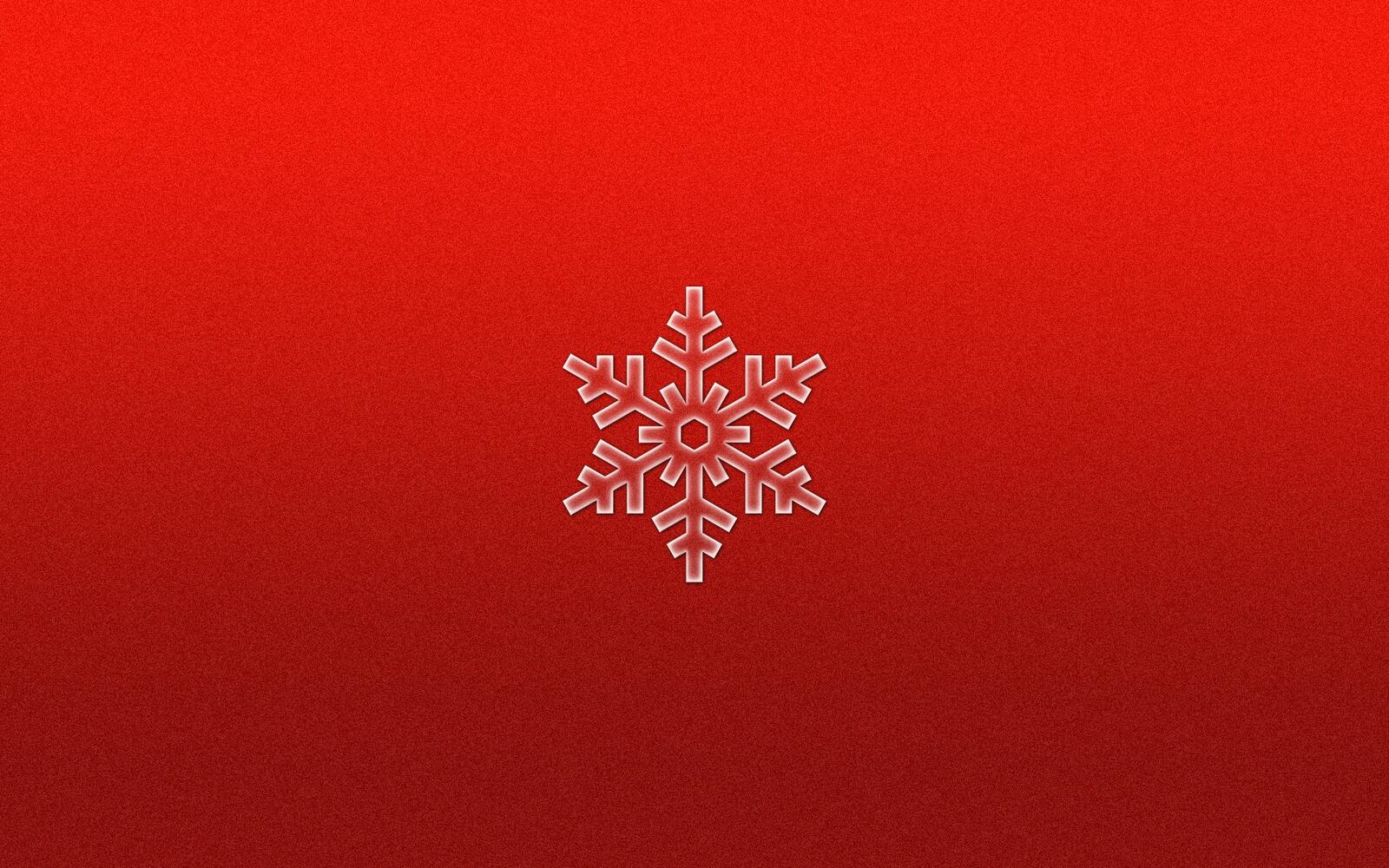 Бесплатное фото Абстрактная снежинка на красном фоне