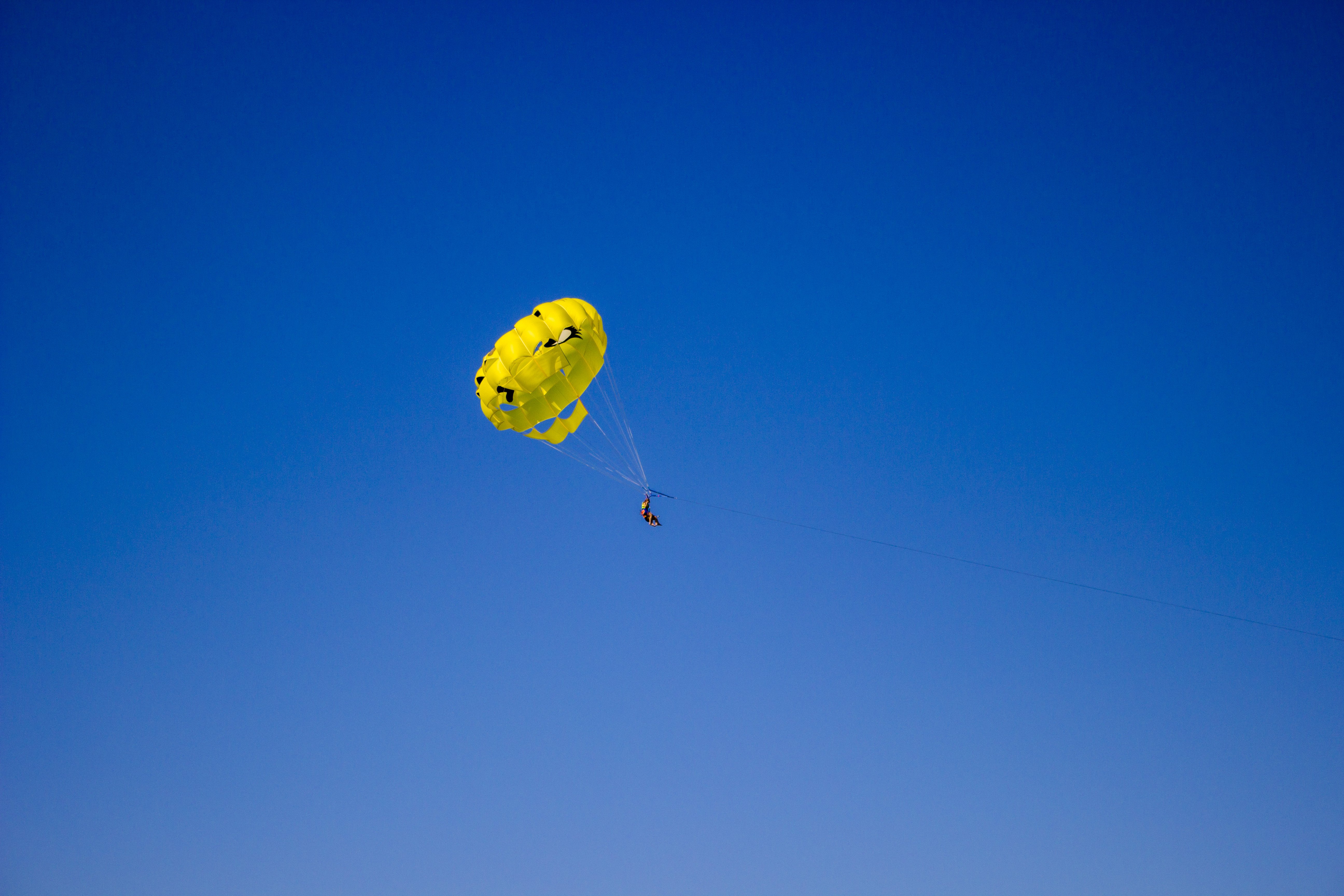 Фото бесплатно парашюты, полет, небо