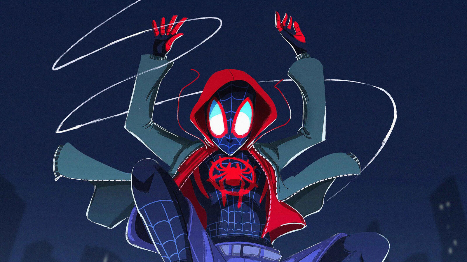 Wallpapers spider man 2018 movies artwork on the desktop