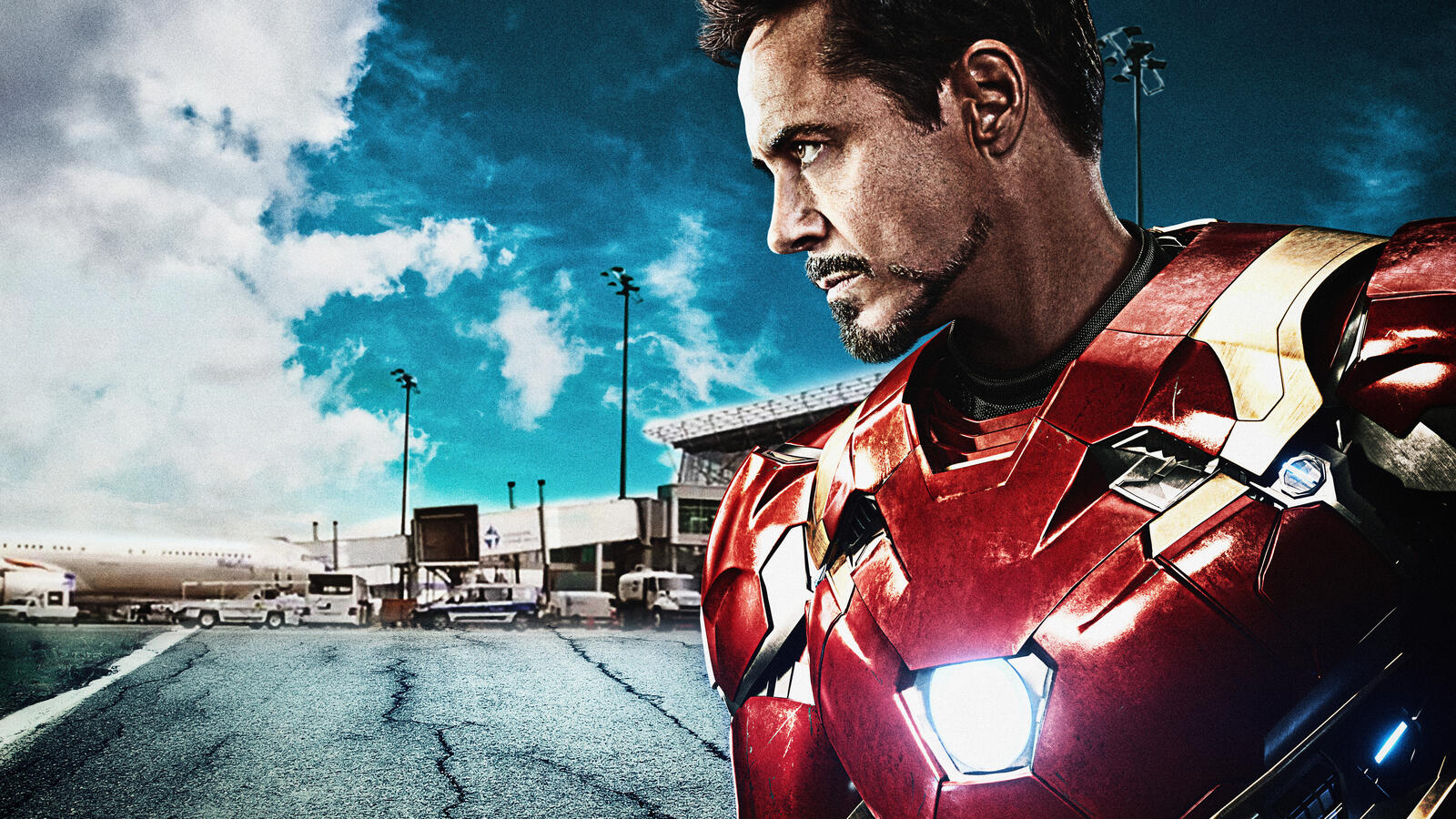 Wallpapers Iron Man captain america civil war movies on the desktop