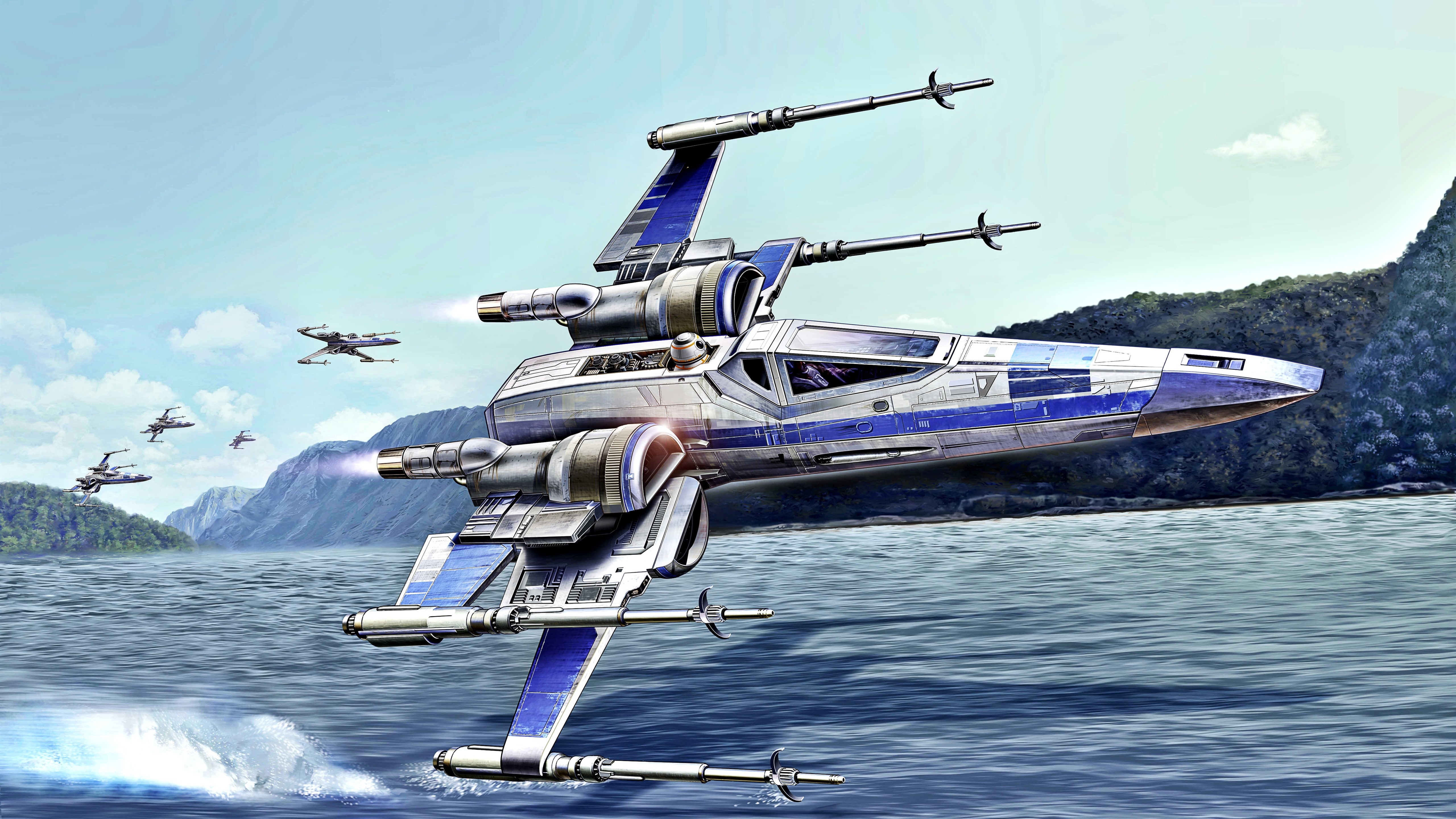 Wallpapers star wars sea aircraft on the desktop