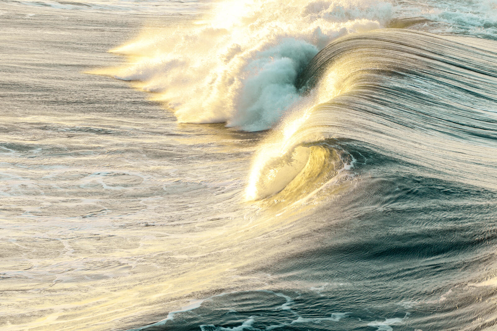 Wallpapers wave wind wave ocean on the desktop