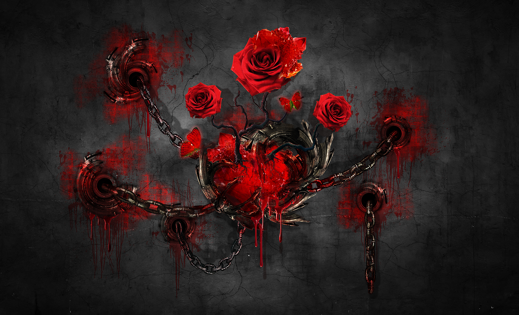 Кровавые цветы 233. Мрачные цветы.