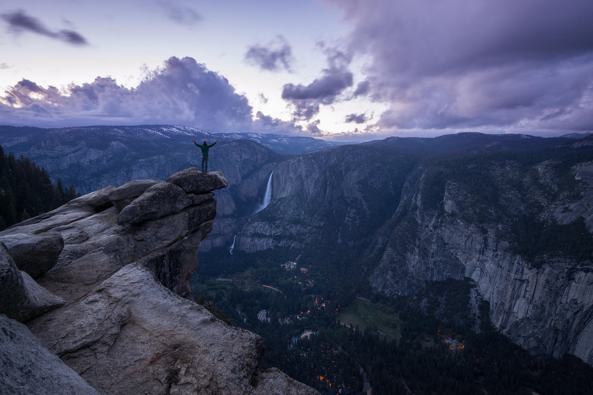 Wallpapers Yosemite Falls Yosemite National Park gogry on the desktop
