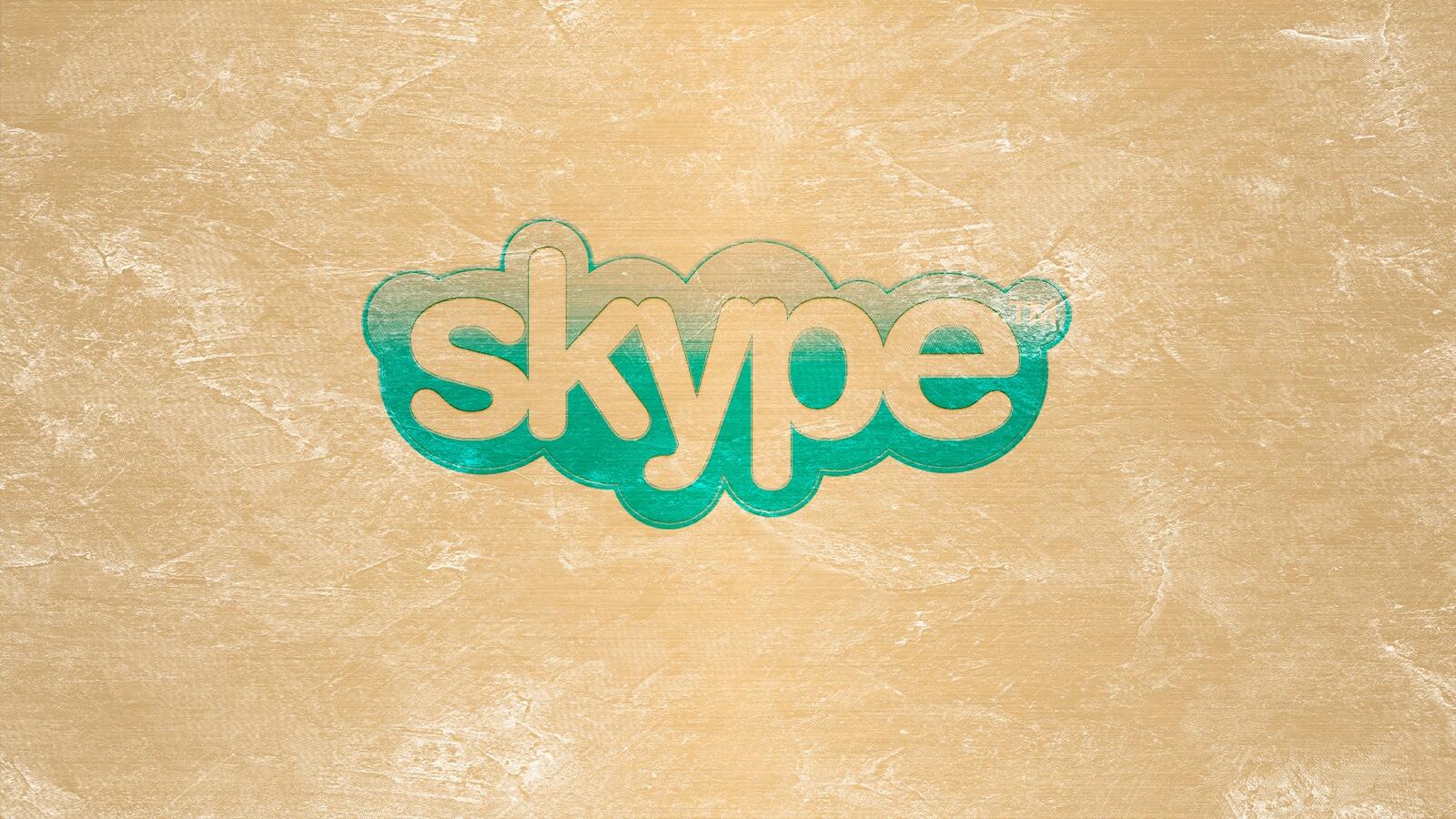 免费照片Skype 徽标