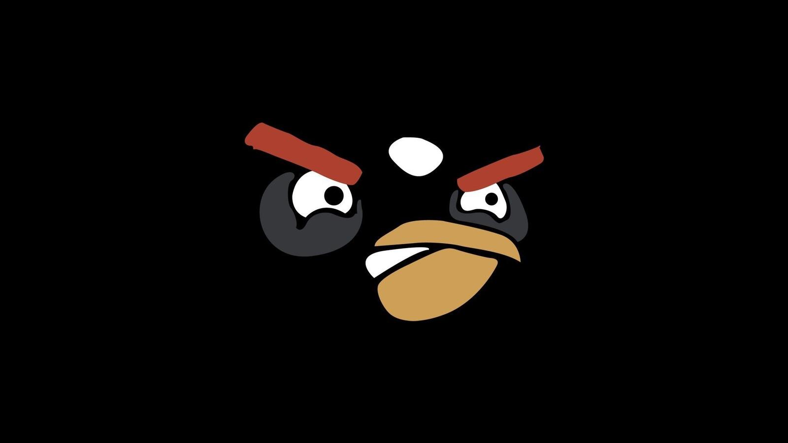 Wallpapers angry birds cartoon games on the desktop