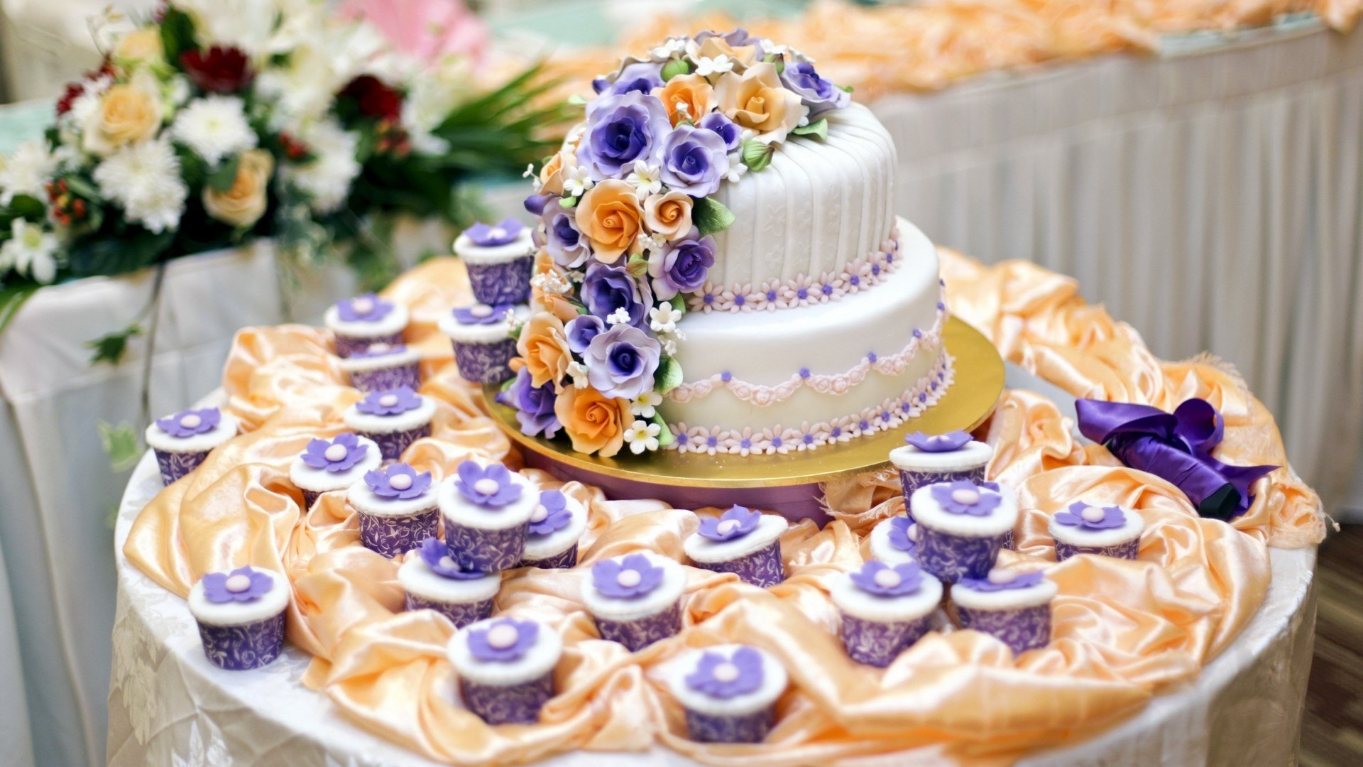 免费照片最美的婚礼蛋糕