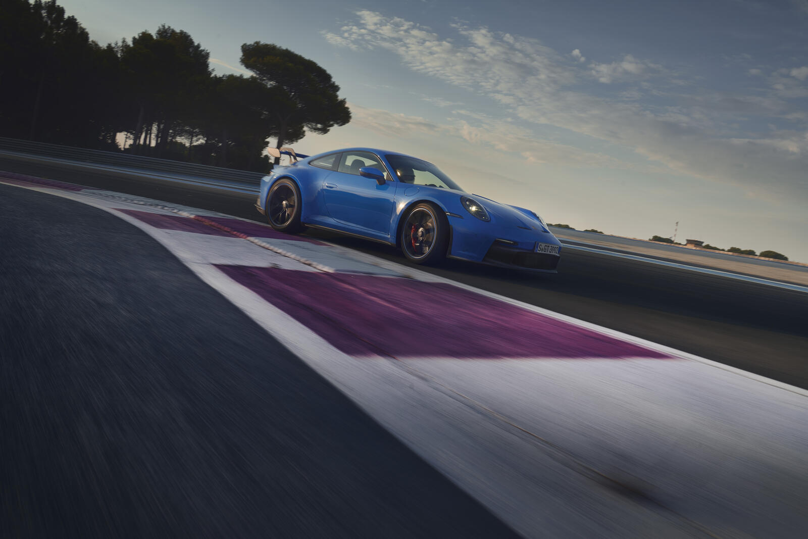 Обои машины Porsche GT3 голубая машина на рабочий стол