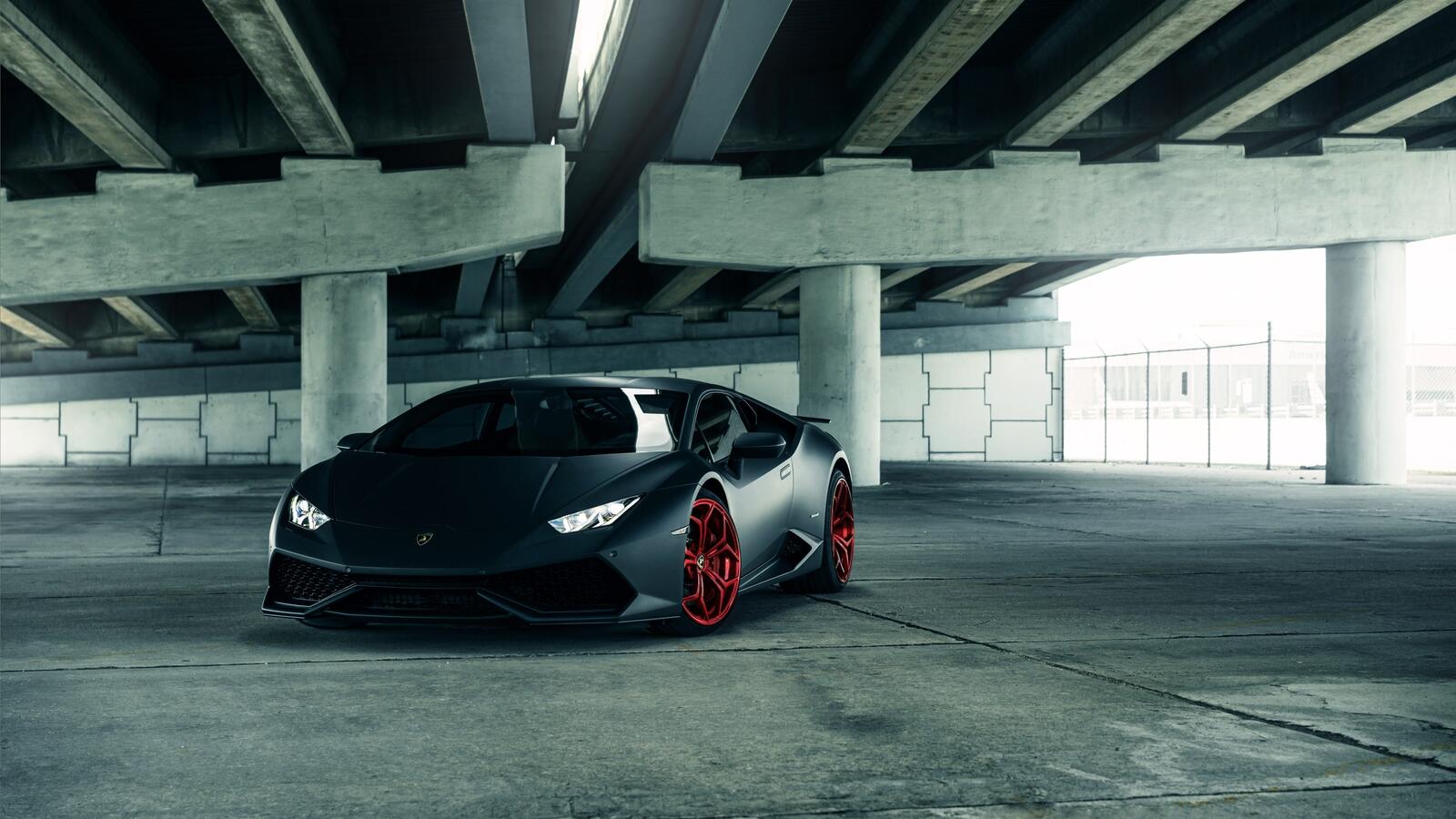 Wallpapers Lamborghini Huracan front view sports cars on the desktop