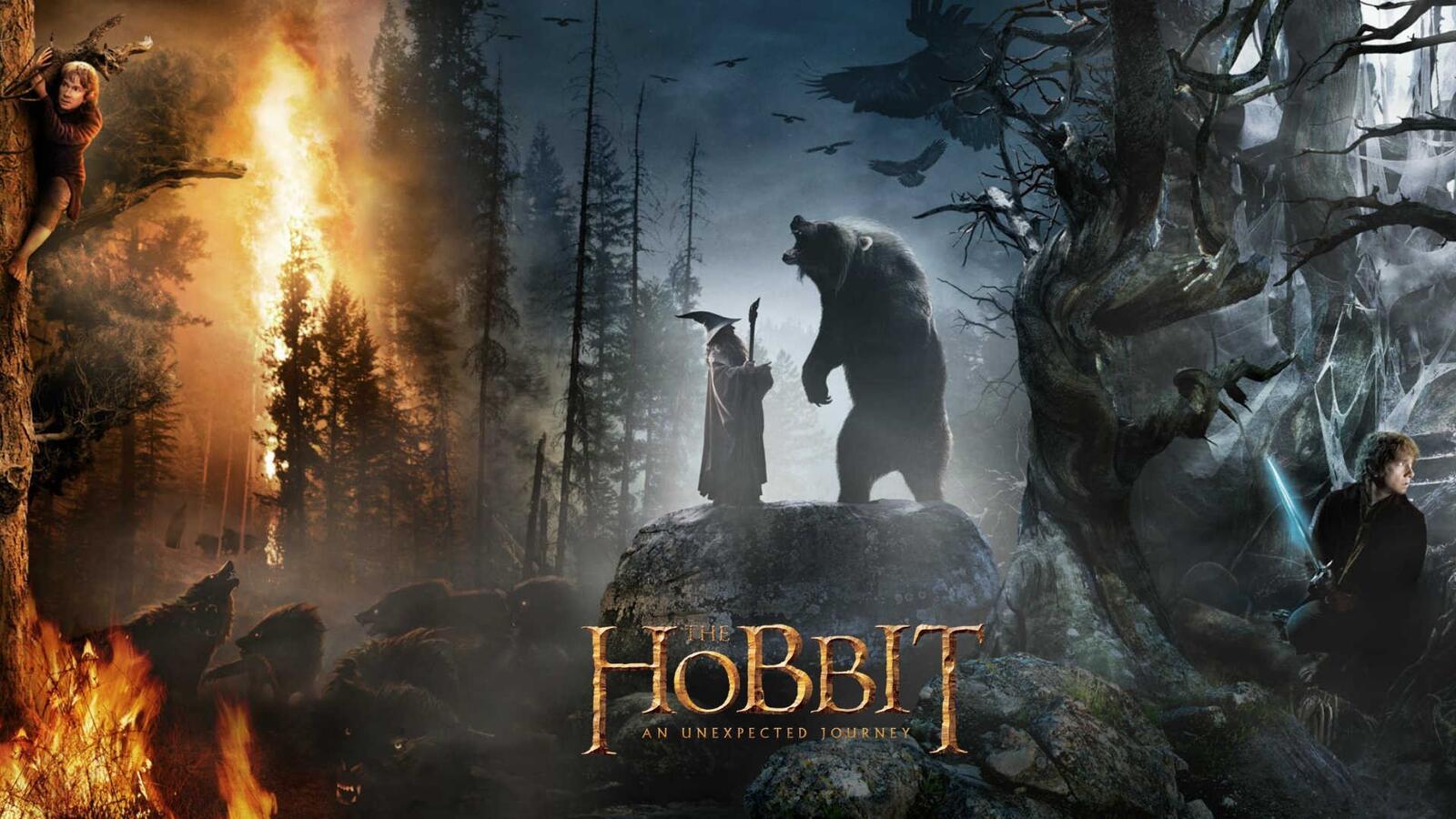 Wallpapers the hobbit an unexpected journey gandalf video game on the desktop