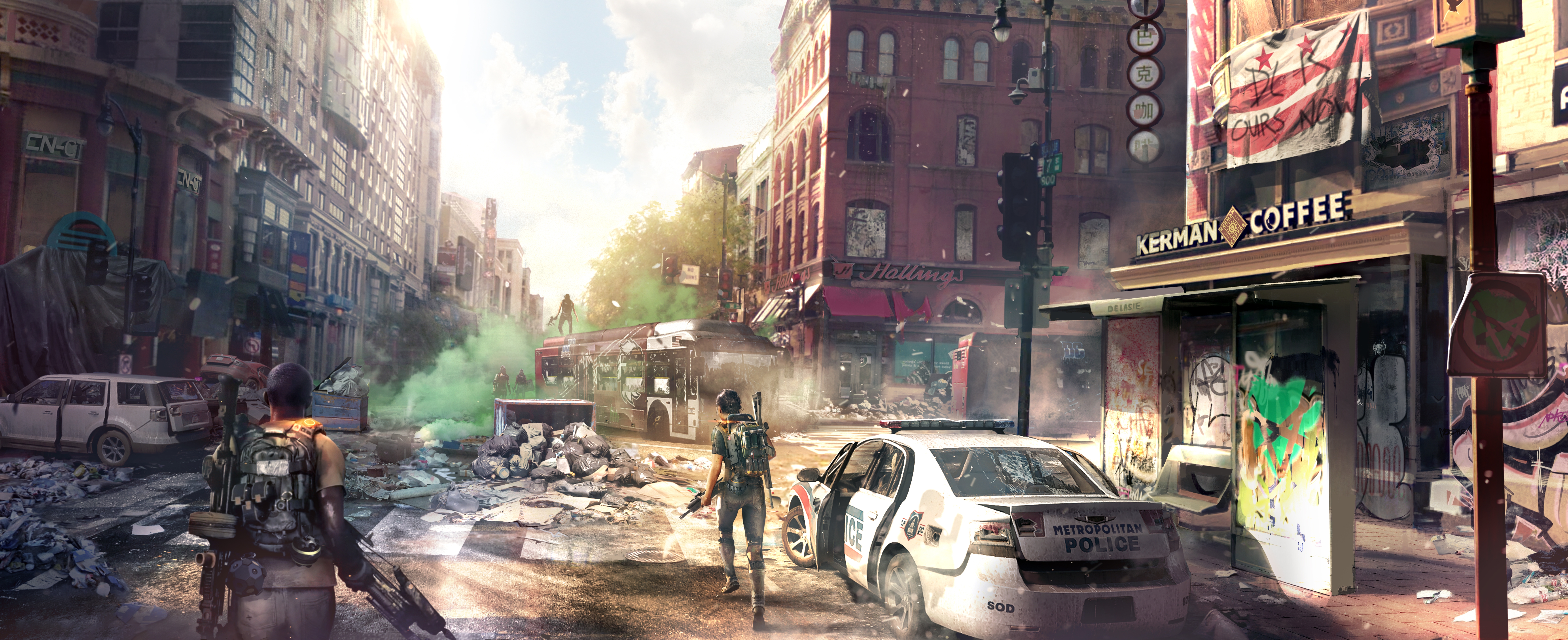 Wallpapers message wallpaper the division 2 games on the desktop