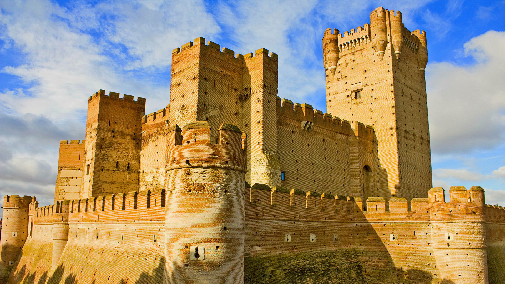 Средневековый замок в Испании