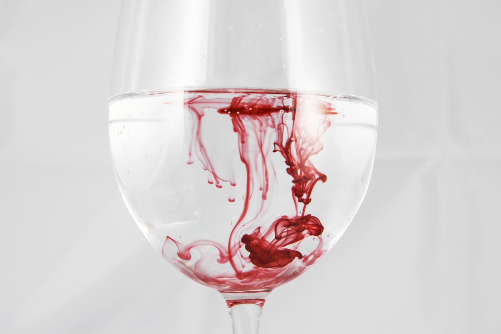 Wallpapers water wine glass on the desktop