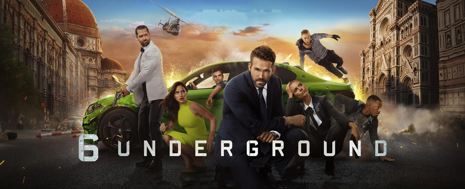 Wallpapers green car movies 6 underground on the desktop