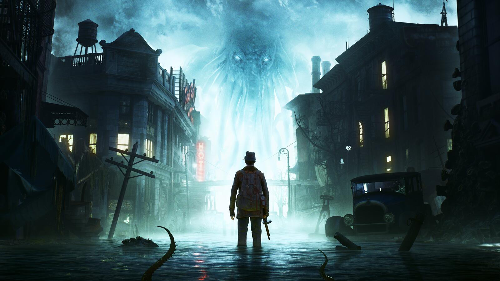 Wallpapers the sinking city game 2019 games on the desktop