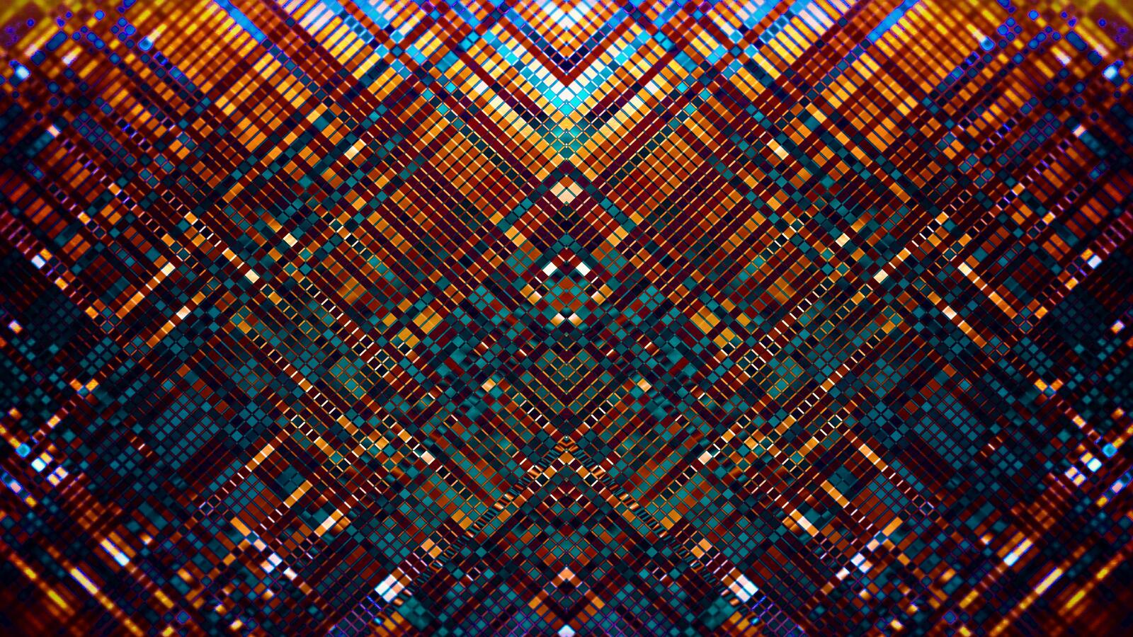 Wallpapers abstraction rendering overflow on the desktop