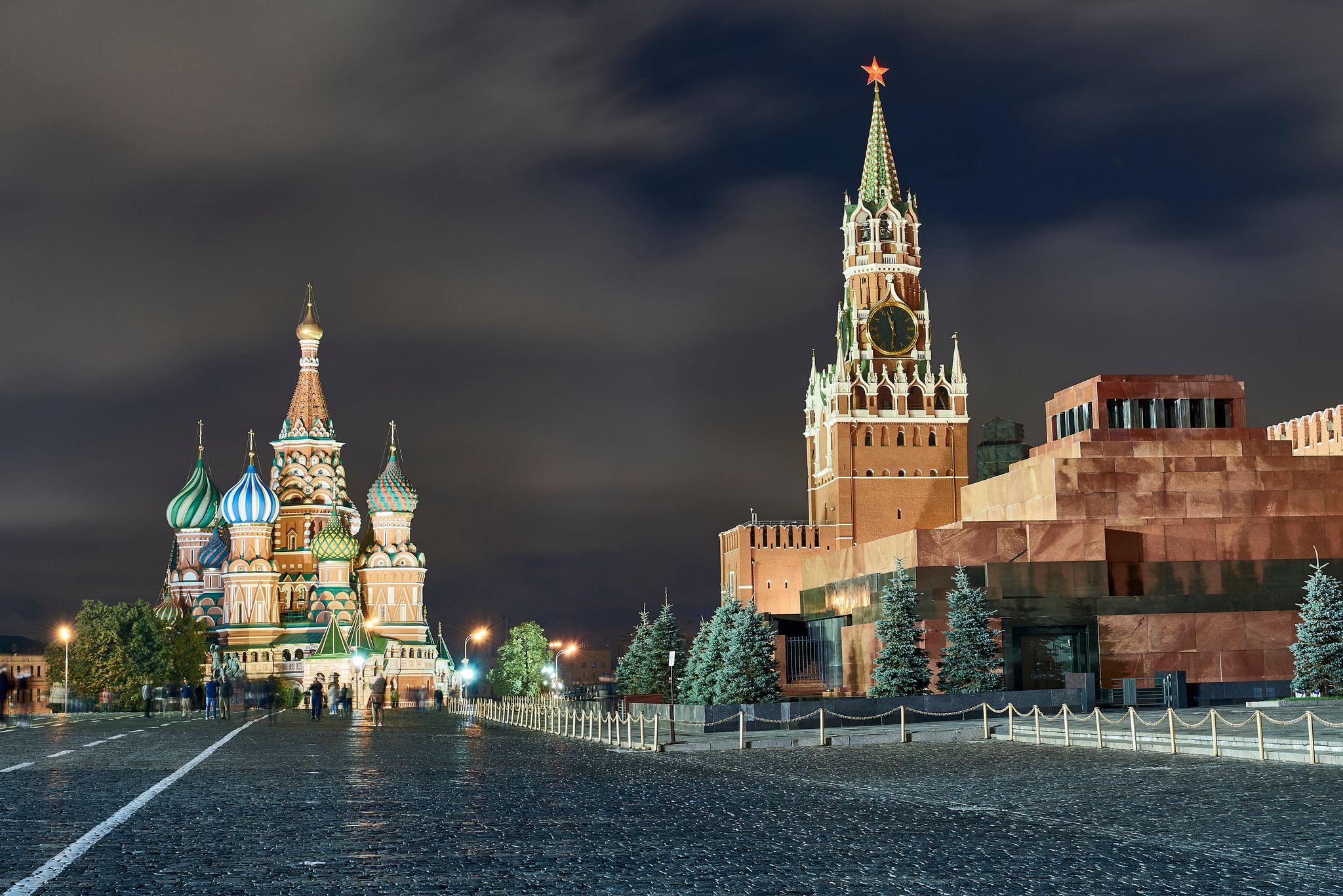 Обои кремль площадь Москва на рабочий стол
