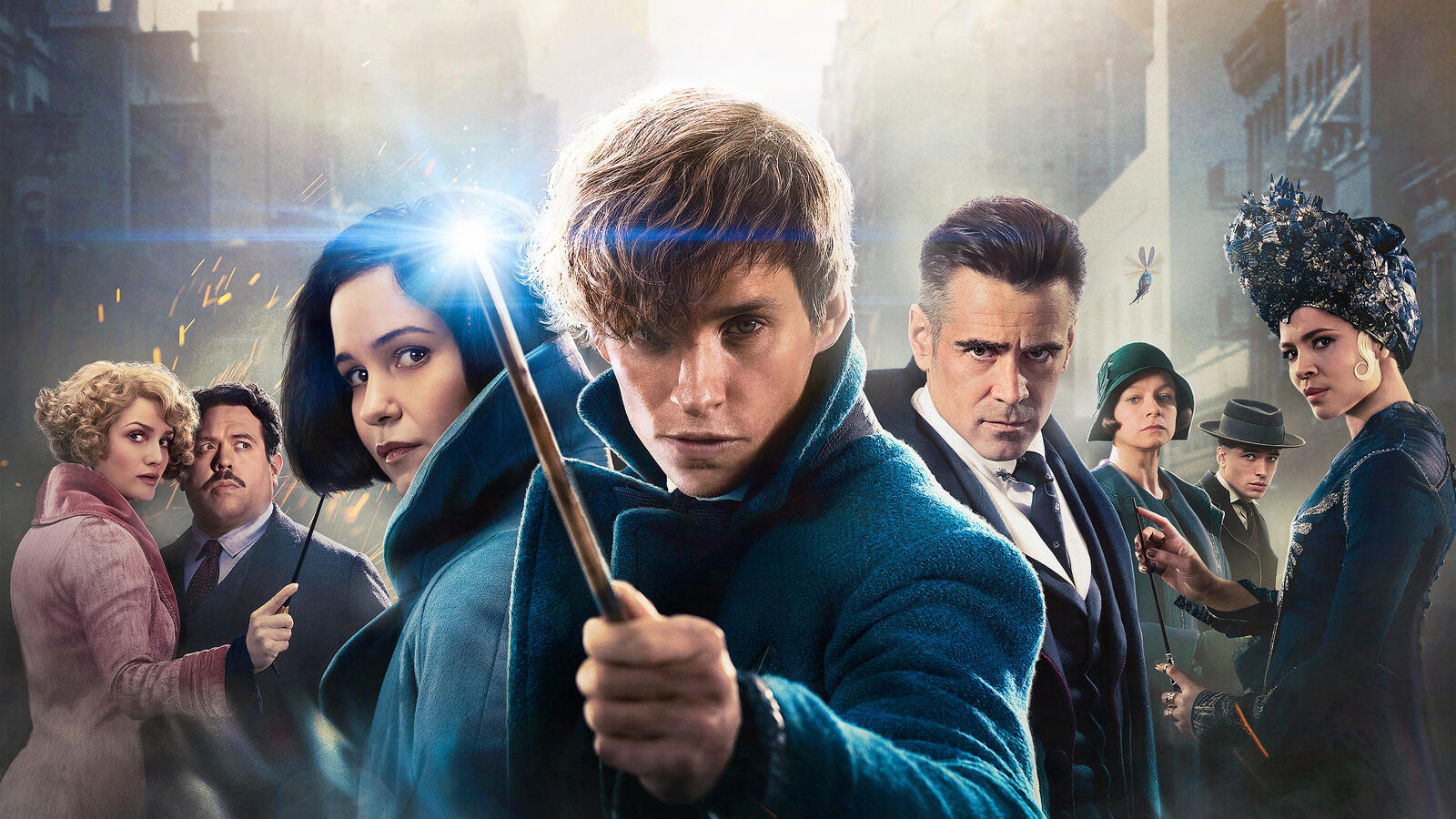 Wallpapers poster fantastic beasts the crimes of grindelwald movies on the desktop