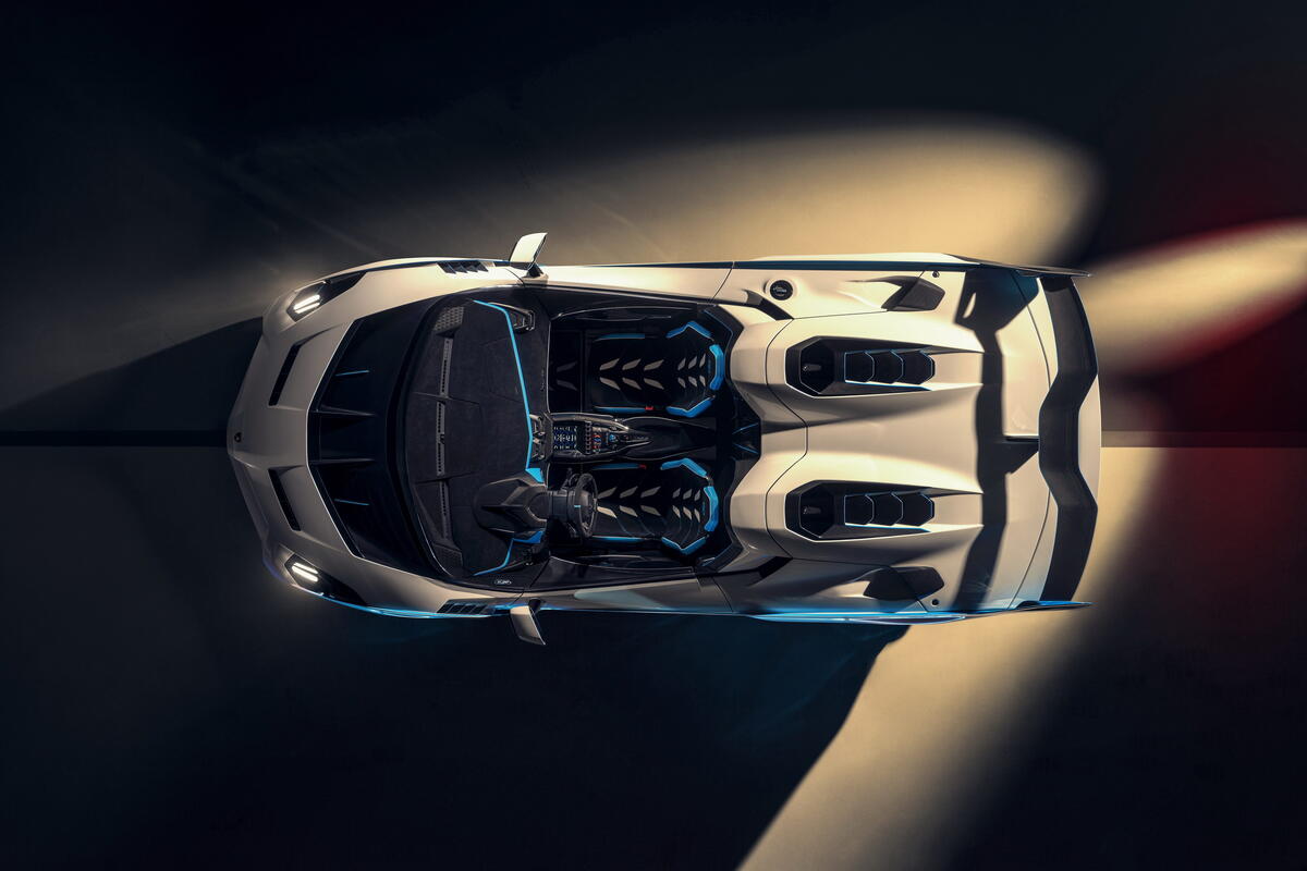 Lamborghini sc20 2021 года вид сверху