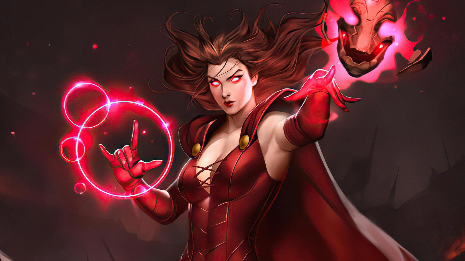Wallpapers TV show Scarlet Witch movies on the desktop