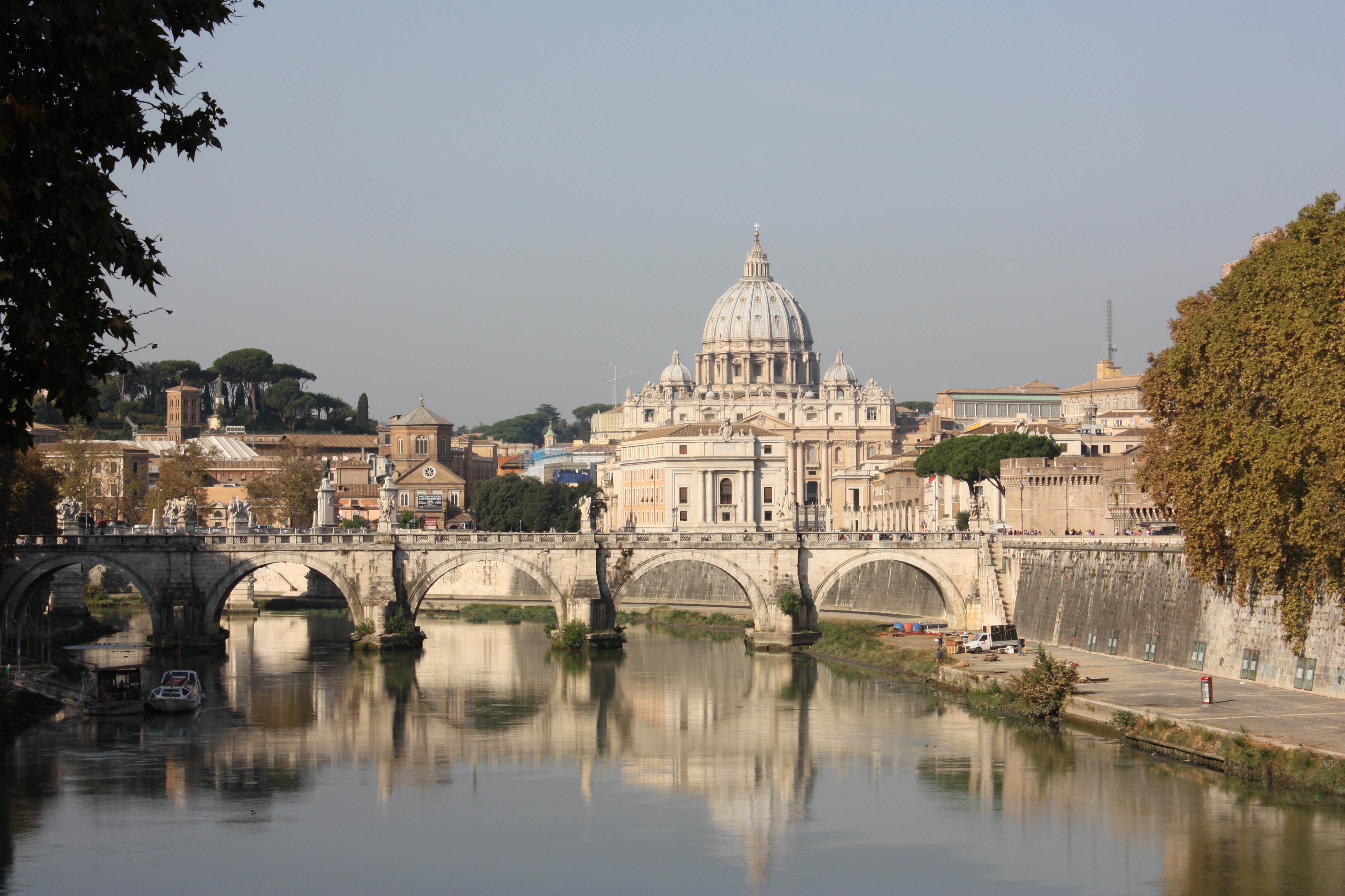 Wallpapers travel river Rome on the desktop