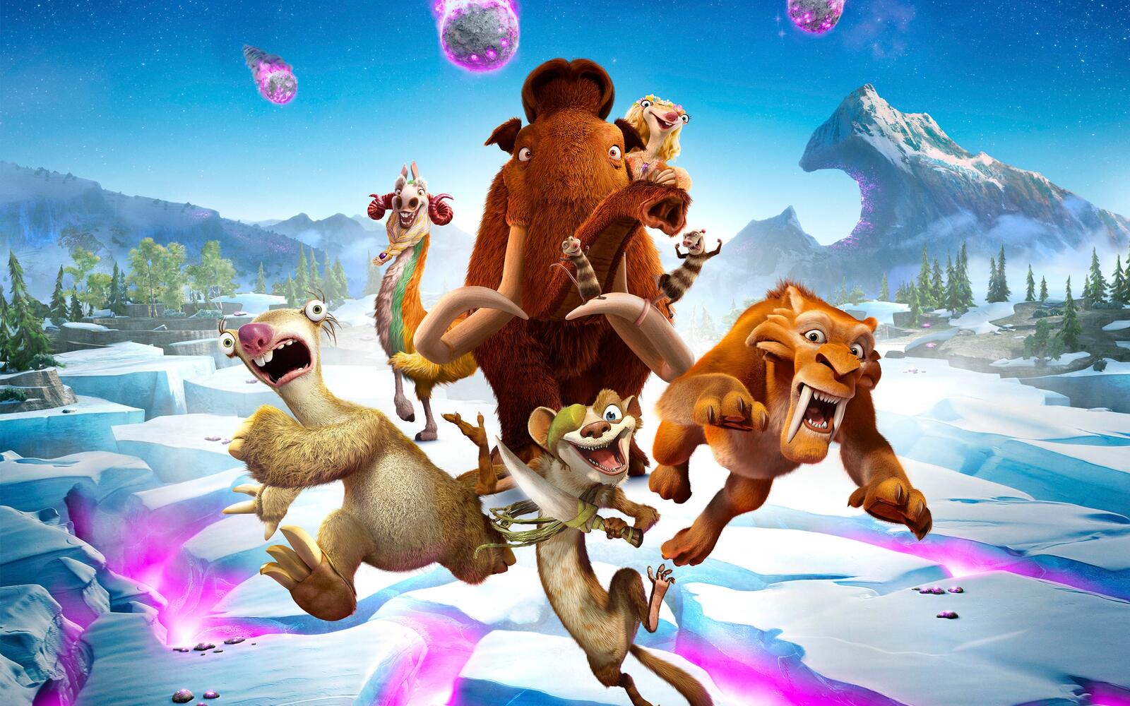 Wallpapers animation wallpaper ice age collision course movies on the desktop
