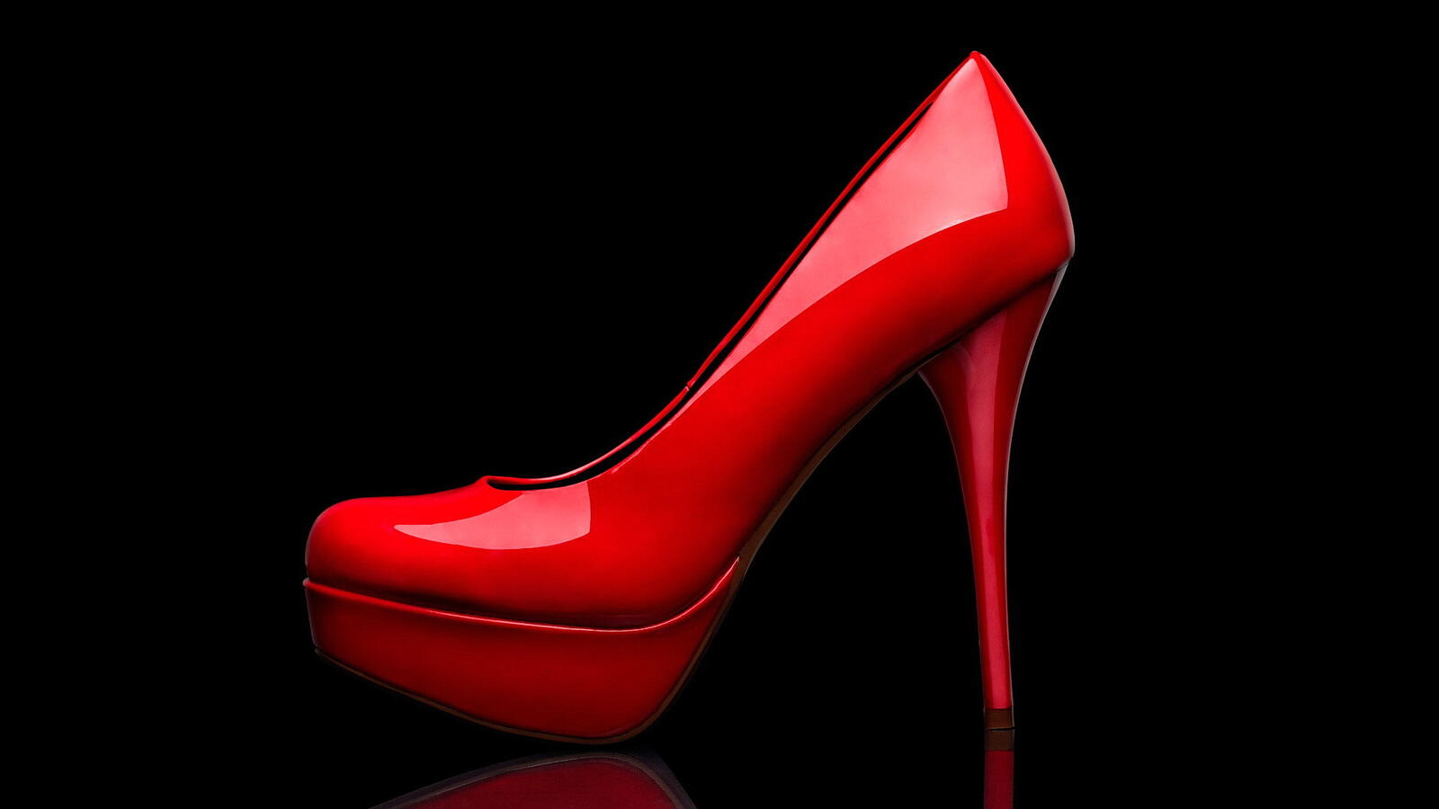 Бесплатное фото Красная туфля