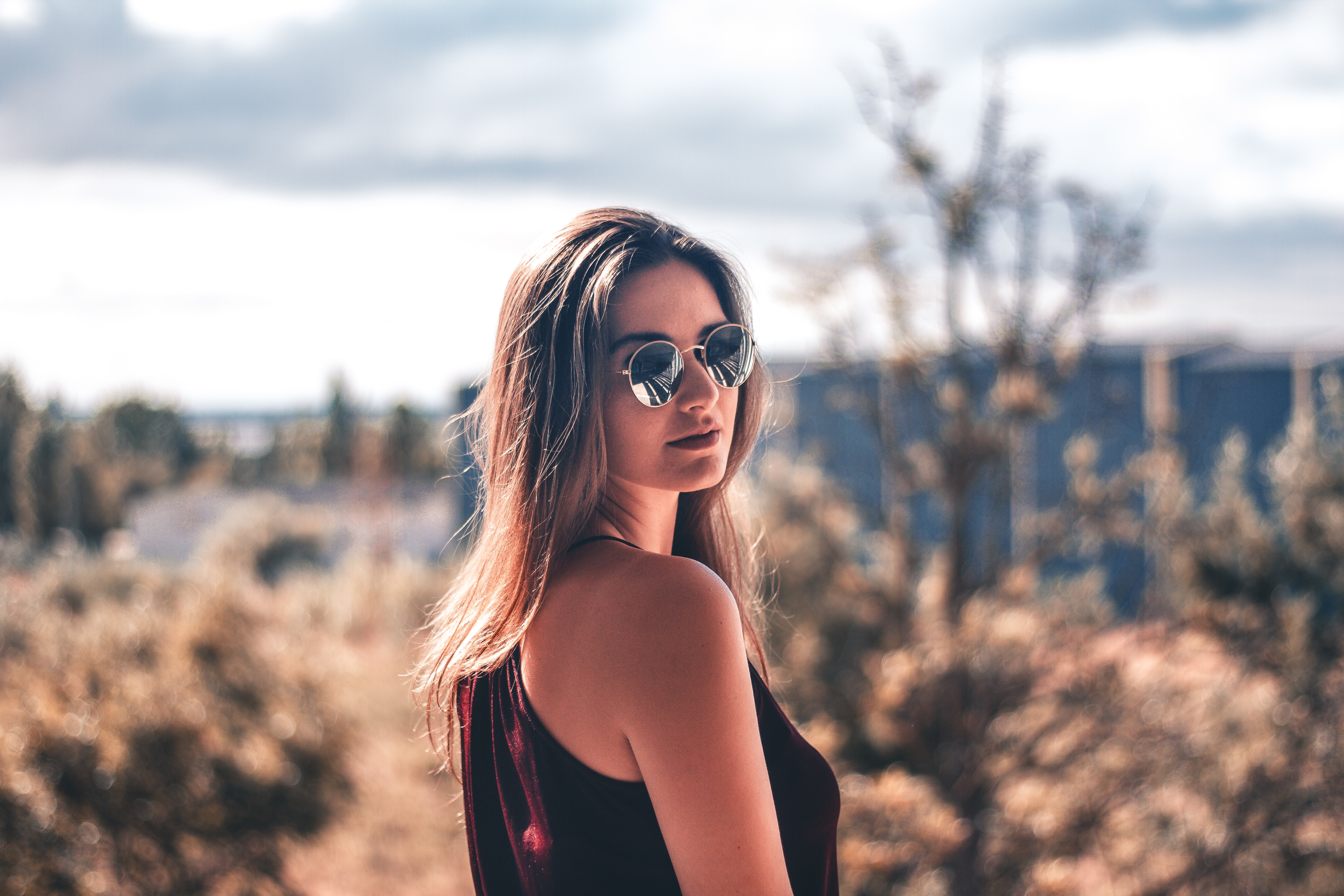Photo free young, model, sunglasses