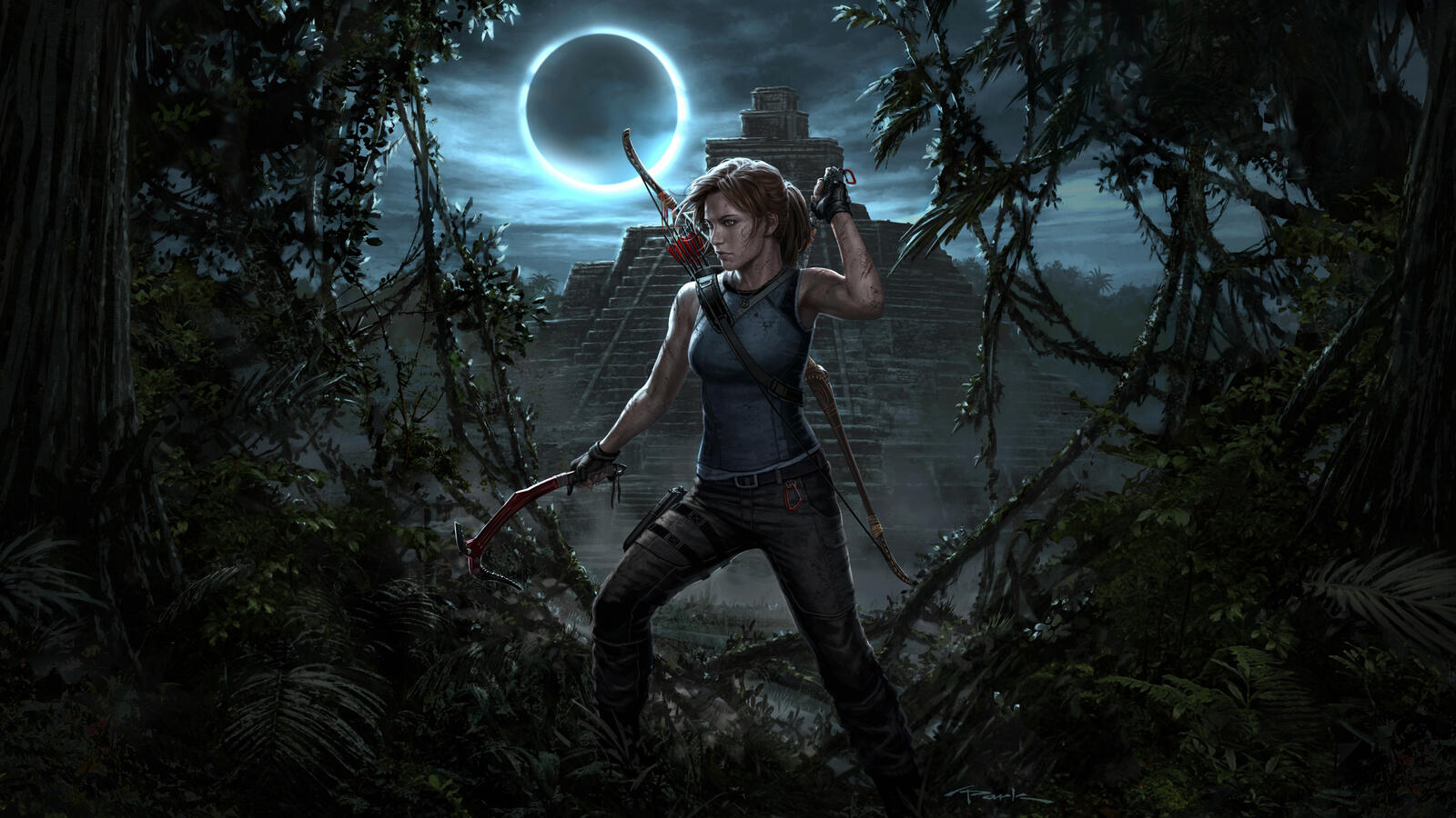 Wallpapers shadow of the tomb raider 2018 games landscapes on the desktop