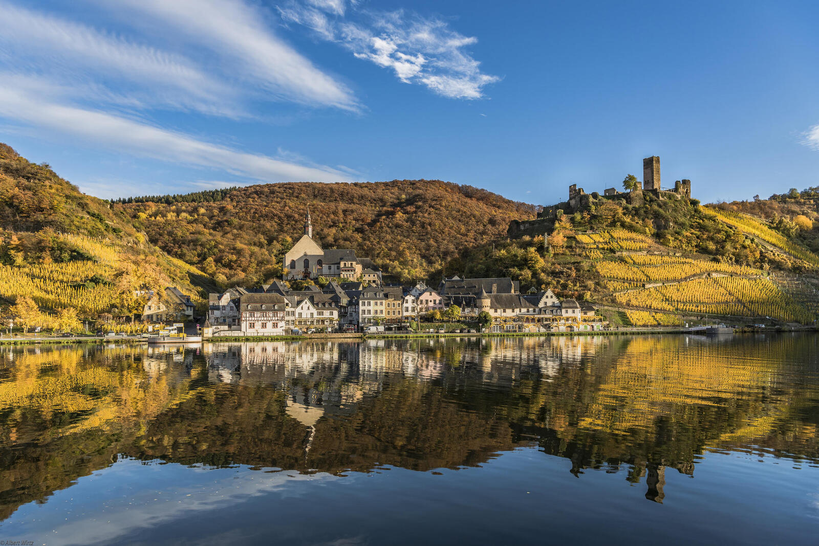 Wallpapers Bailstein Mosel Germany on the desktop