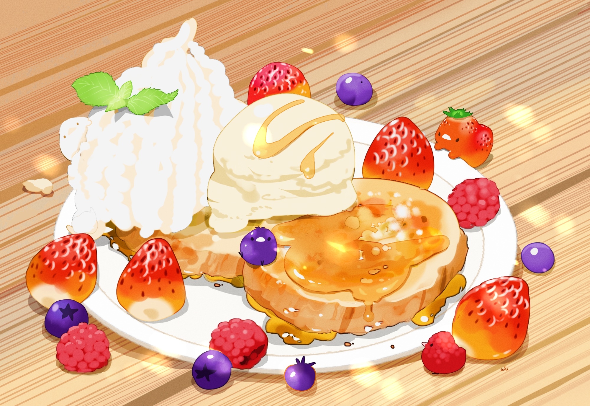 Десерты из аниме