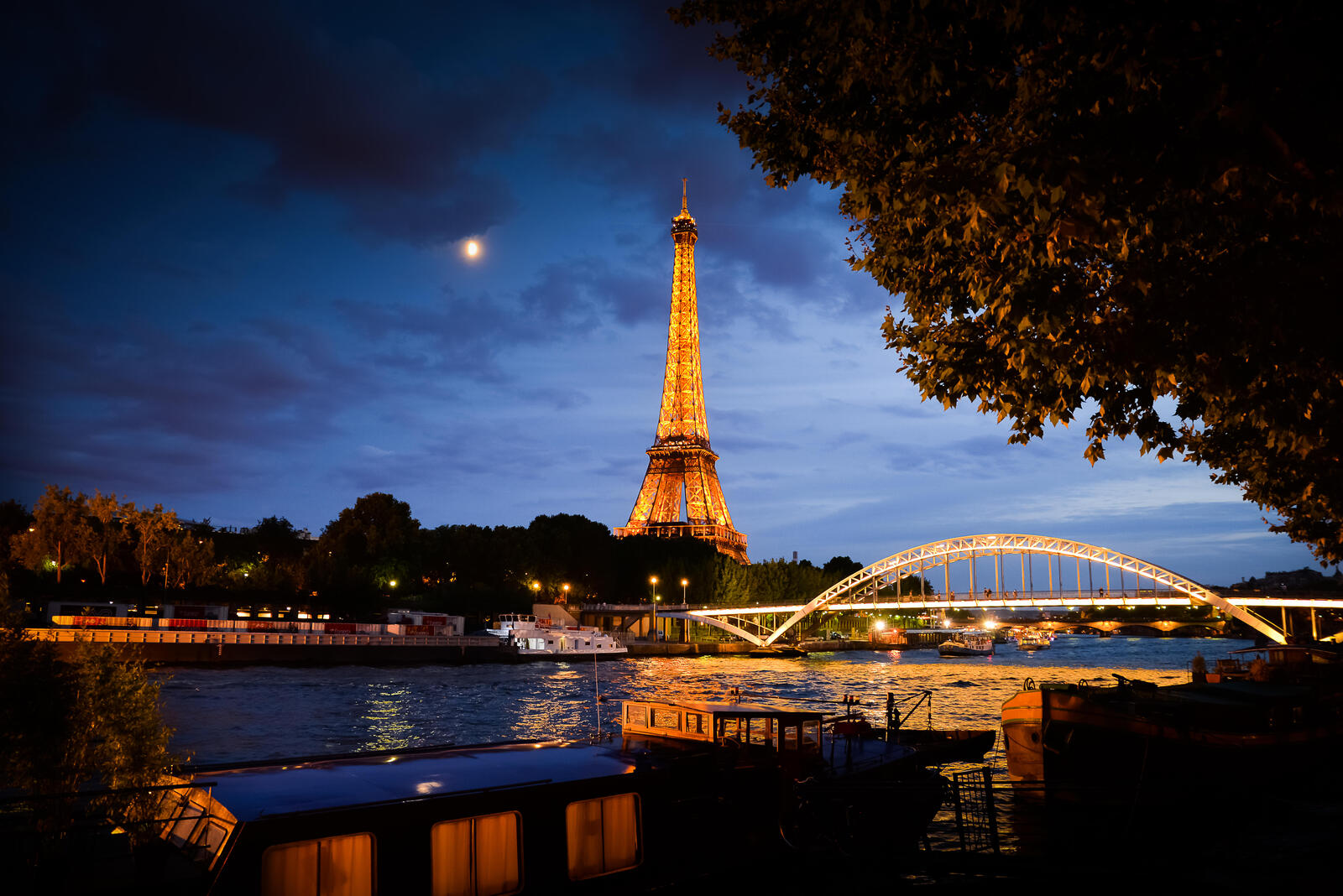 Обои мост городской пейзаж Париж на рабочий стол
