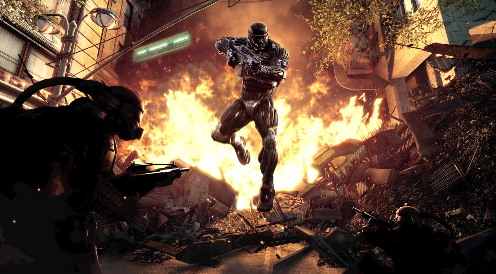 Wallpapers Crysis games Pc Games on the desktop