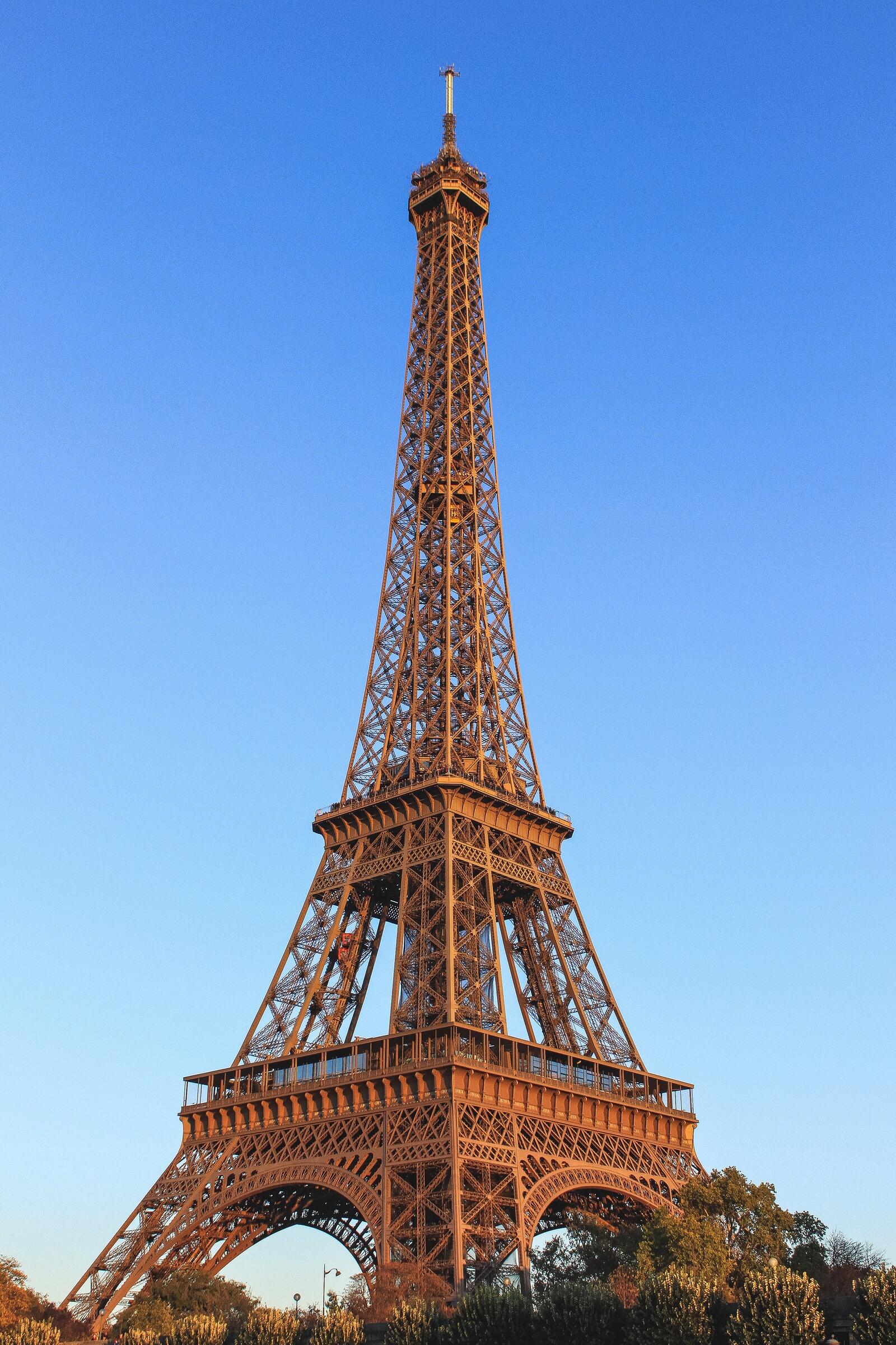Обои Эйфелева Башня Париж памятник на рабочий стол