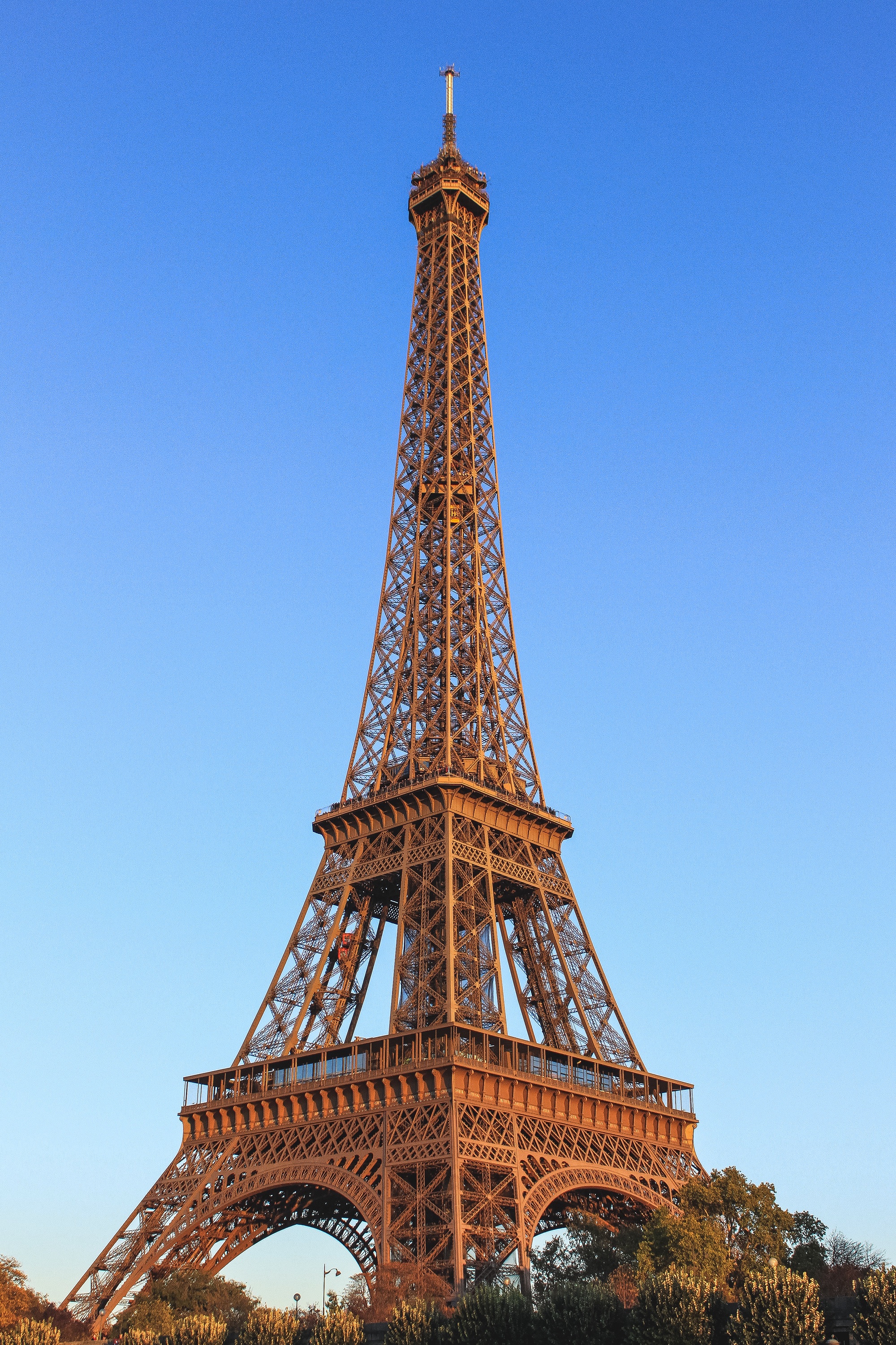 Фото Эйфелева Башня Париж памятник - бесплатные картинки на Fonwall