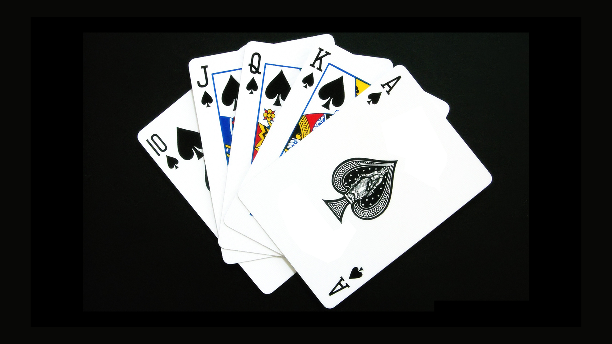 Фото бесплатно игральные карты, королевский флеш, покер