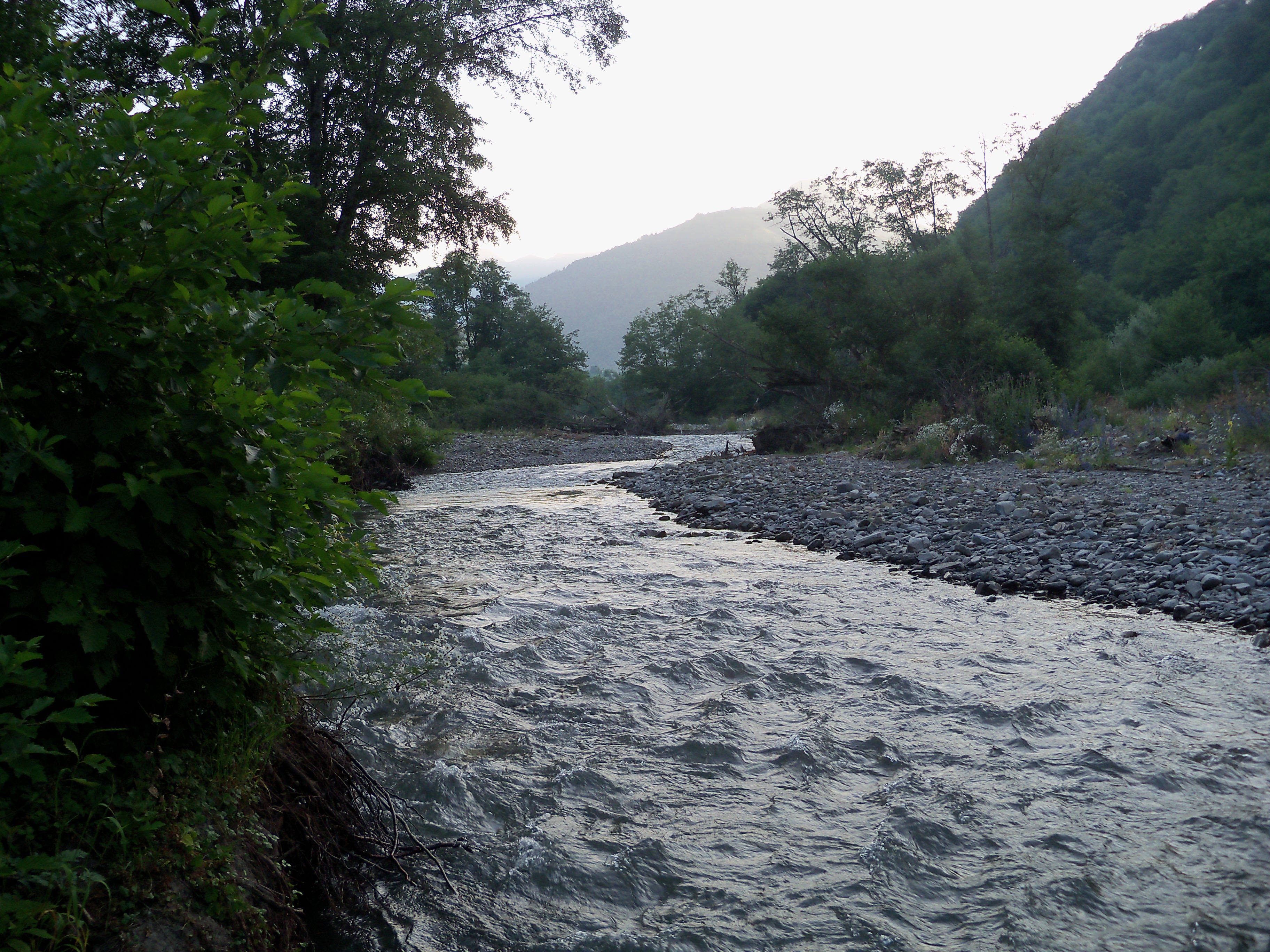 Река Иори в Грузии
