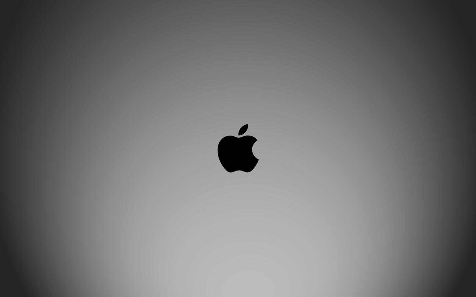 Wallpapers Apple logo Mac on the desktop